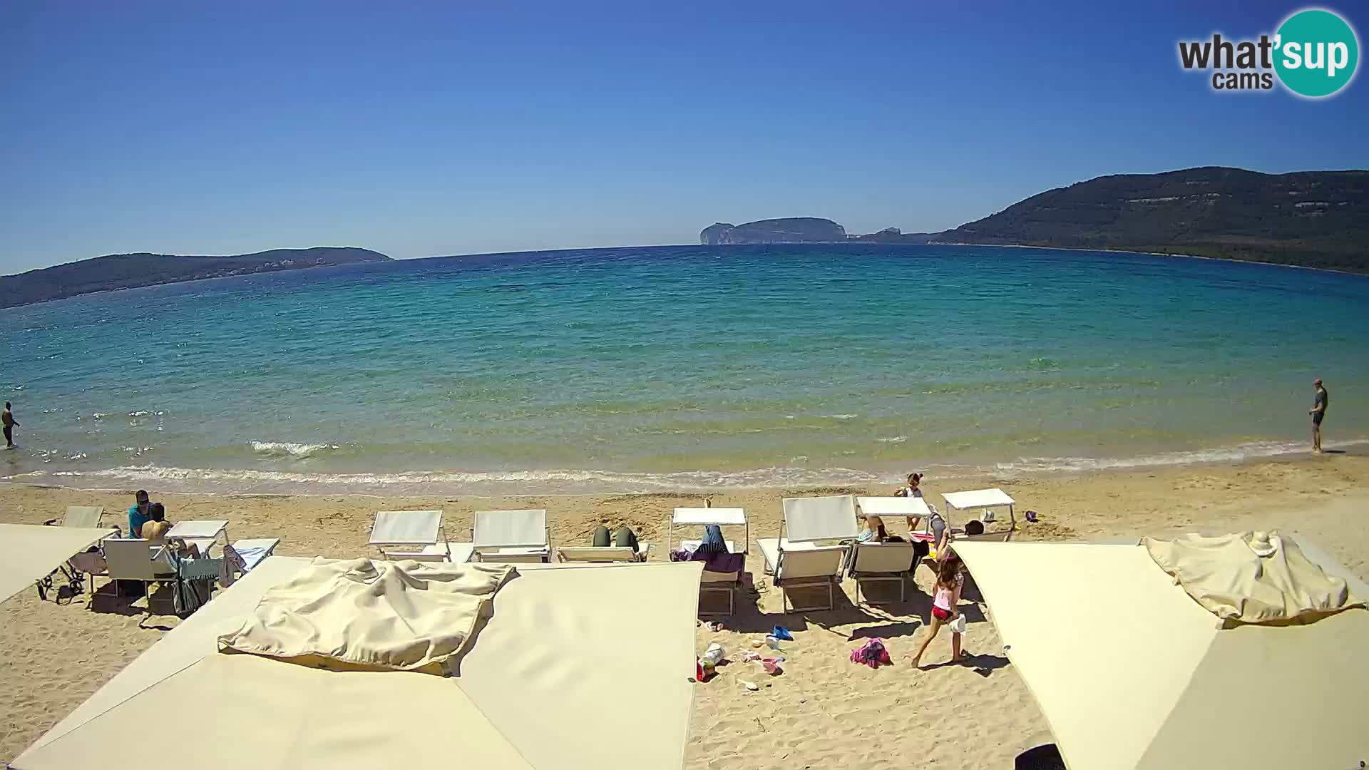 Webcam en direct Plage de Mugoni – Alghero – Sardaigne – Italie