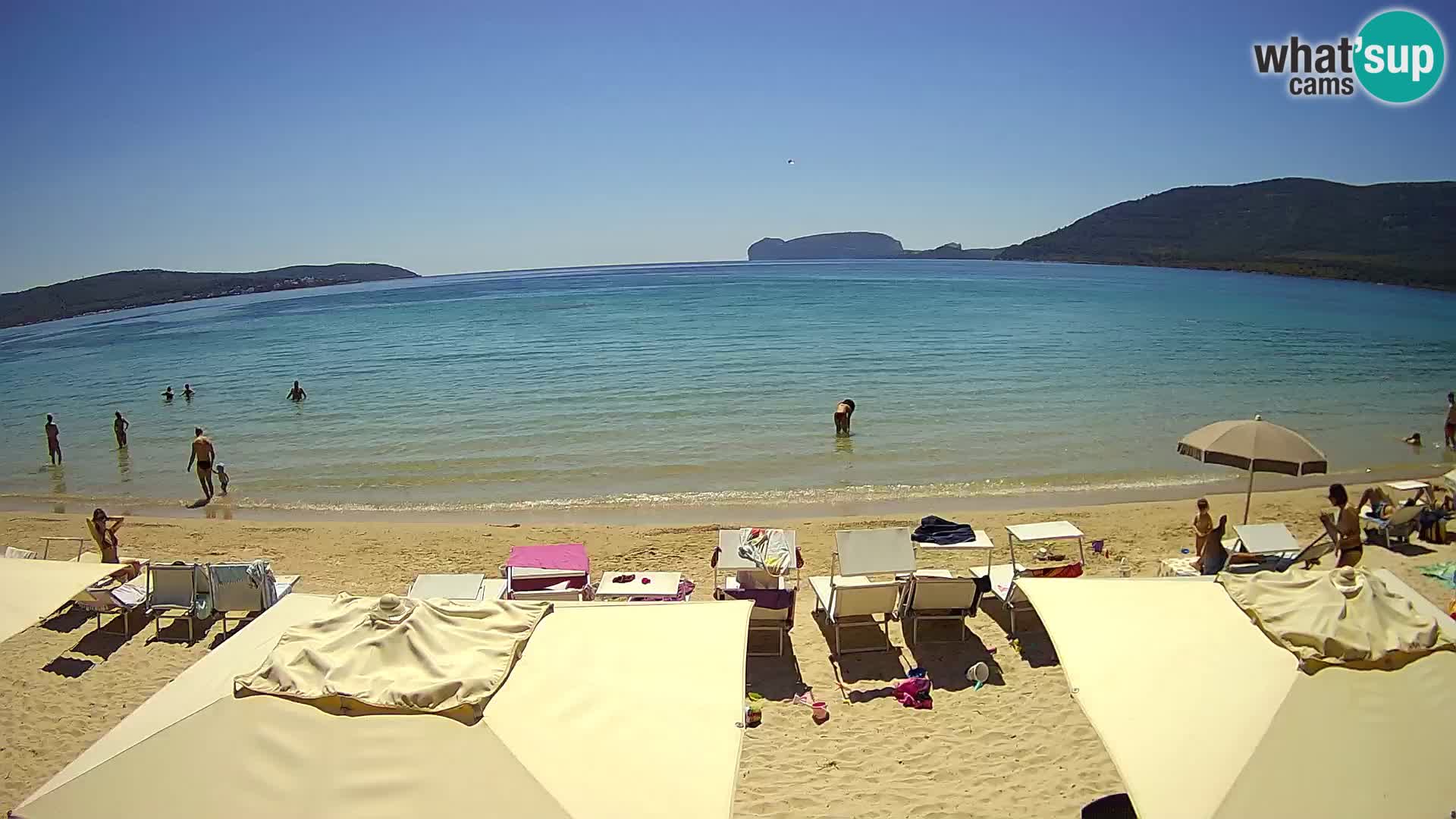 Webcam en direct Plage de Mugoni – Alghero – Sardaigne – Italie