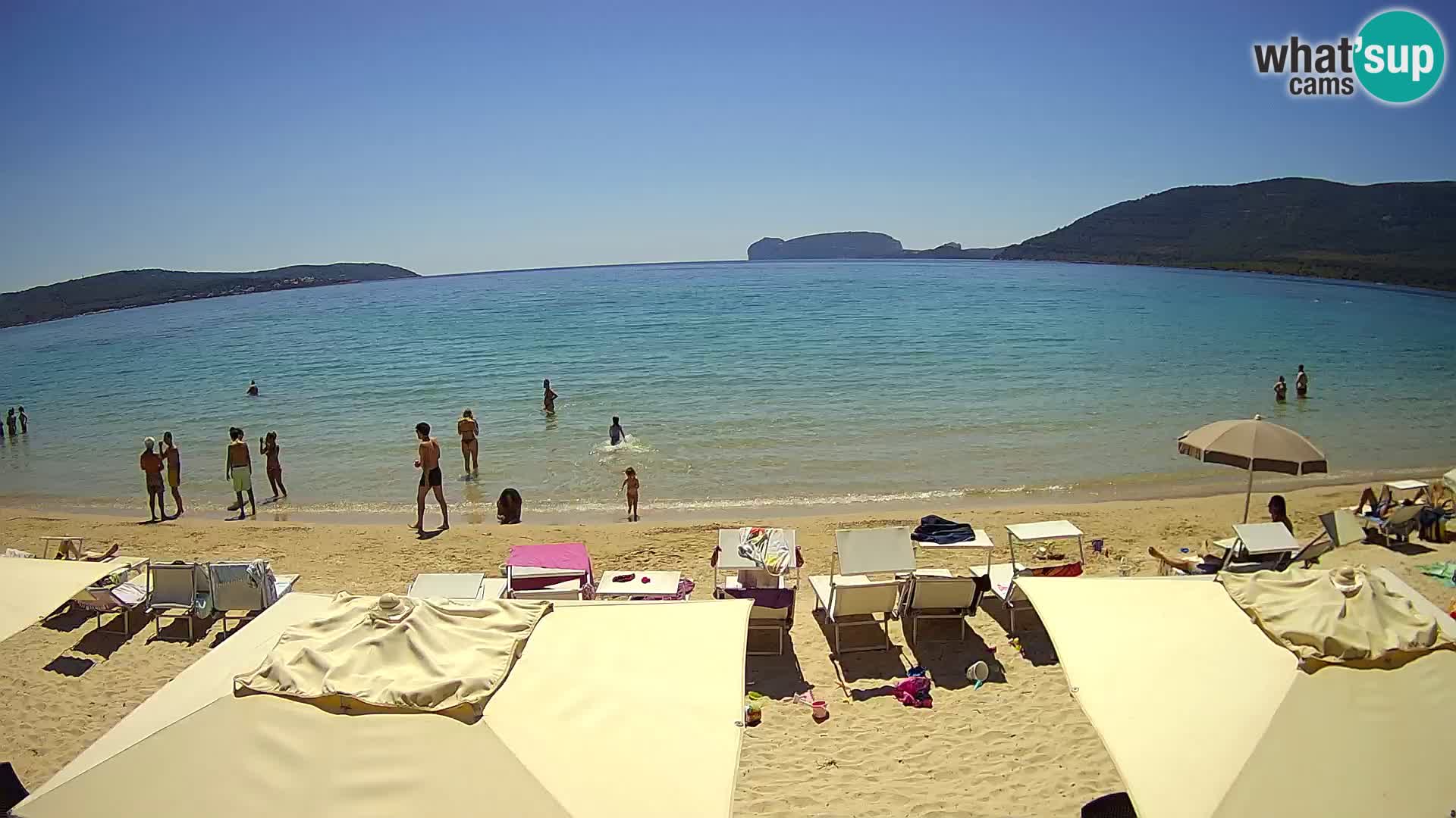 Web kamera uživo Plaža Mugoni – Alghero – Sardinija – Italija