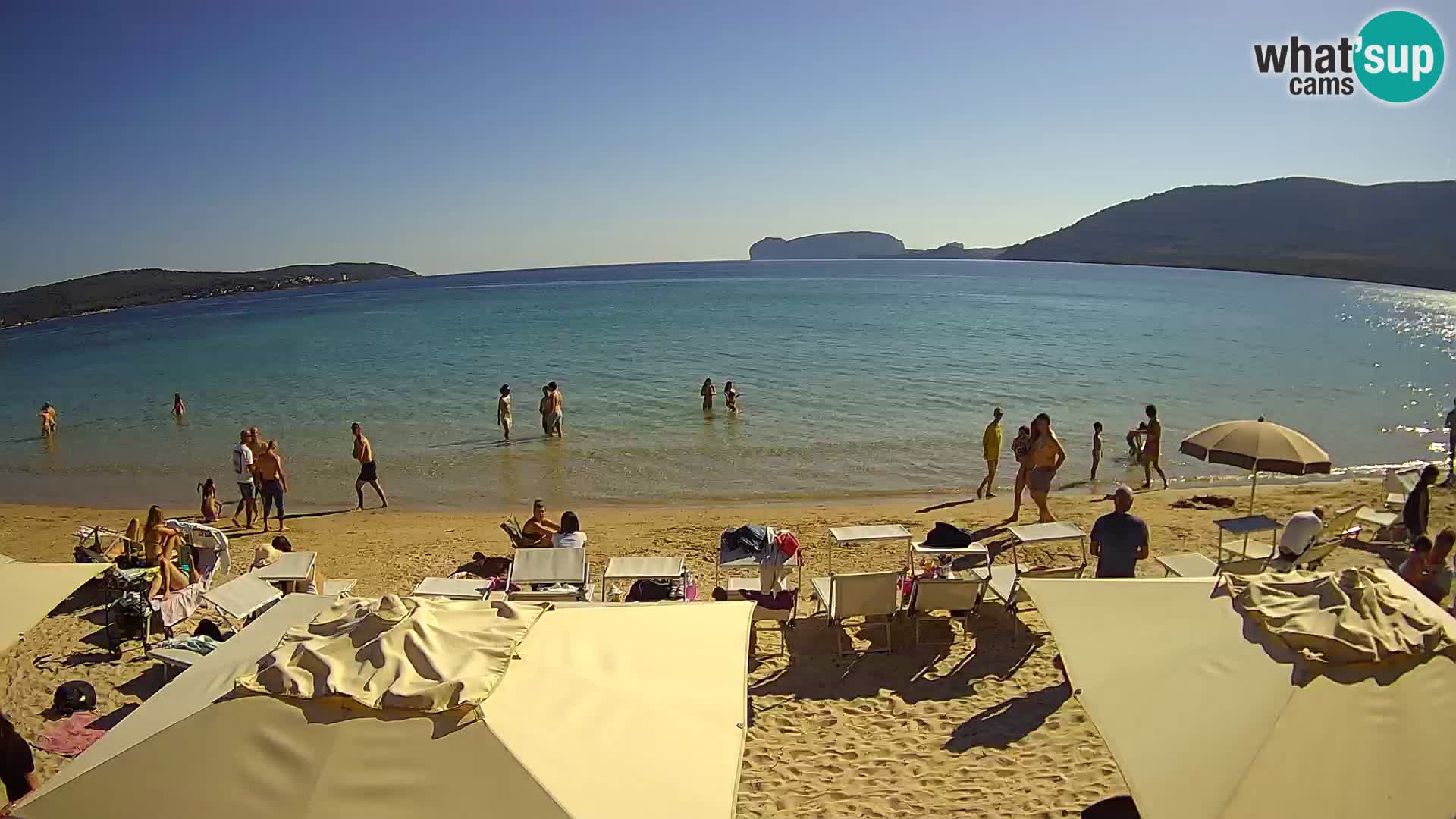 Web kamera uživo Plaža Mugoni – Alghero – Sardinija – Italija