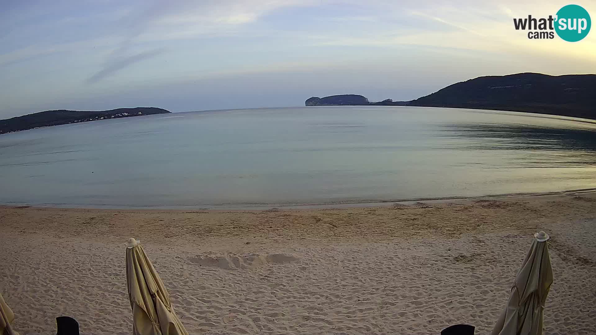 Webcam en direct Plage de Mugoni – Alghero – Sardaigne – Italie