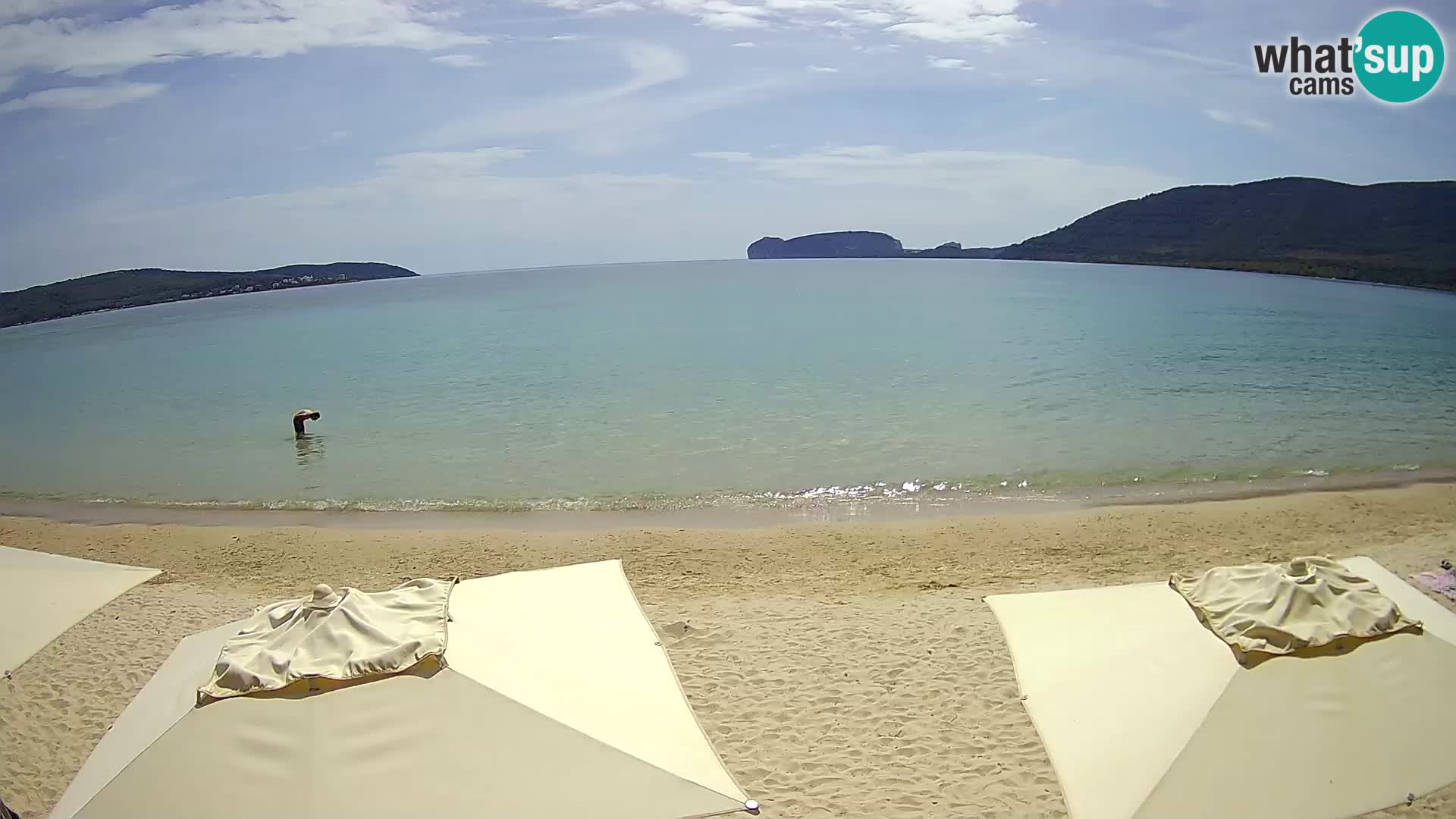 Web kamera uživo Plaža Mugoni – Alghero – Sardinija – Italija