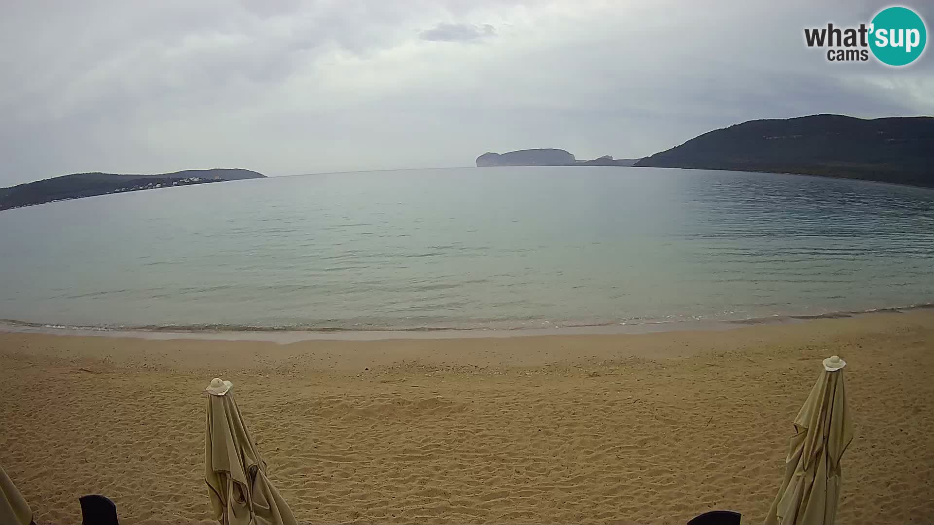 Spletna kamera v živo Plaža Mugoni – Alghero – Sardinija – Italija