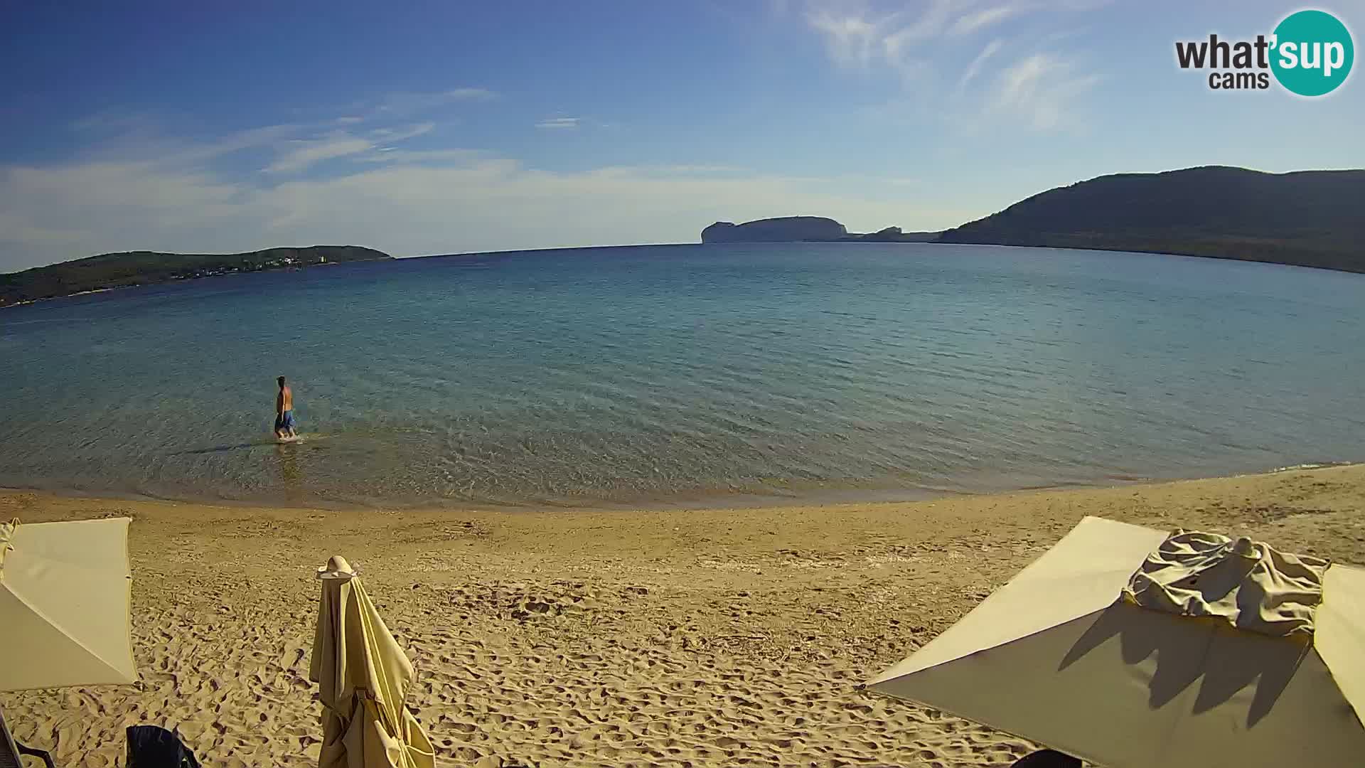 Webcam en vivo playa Mugoni – Alghero – Cerdeña – Italia