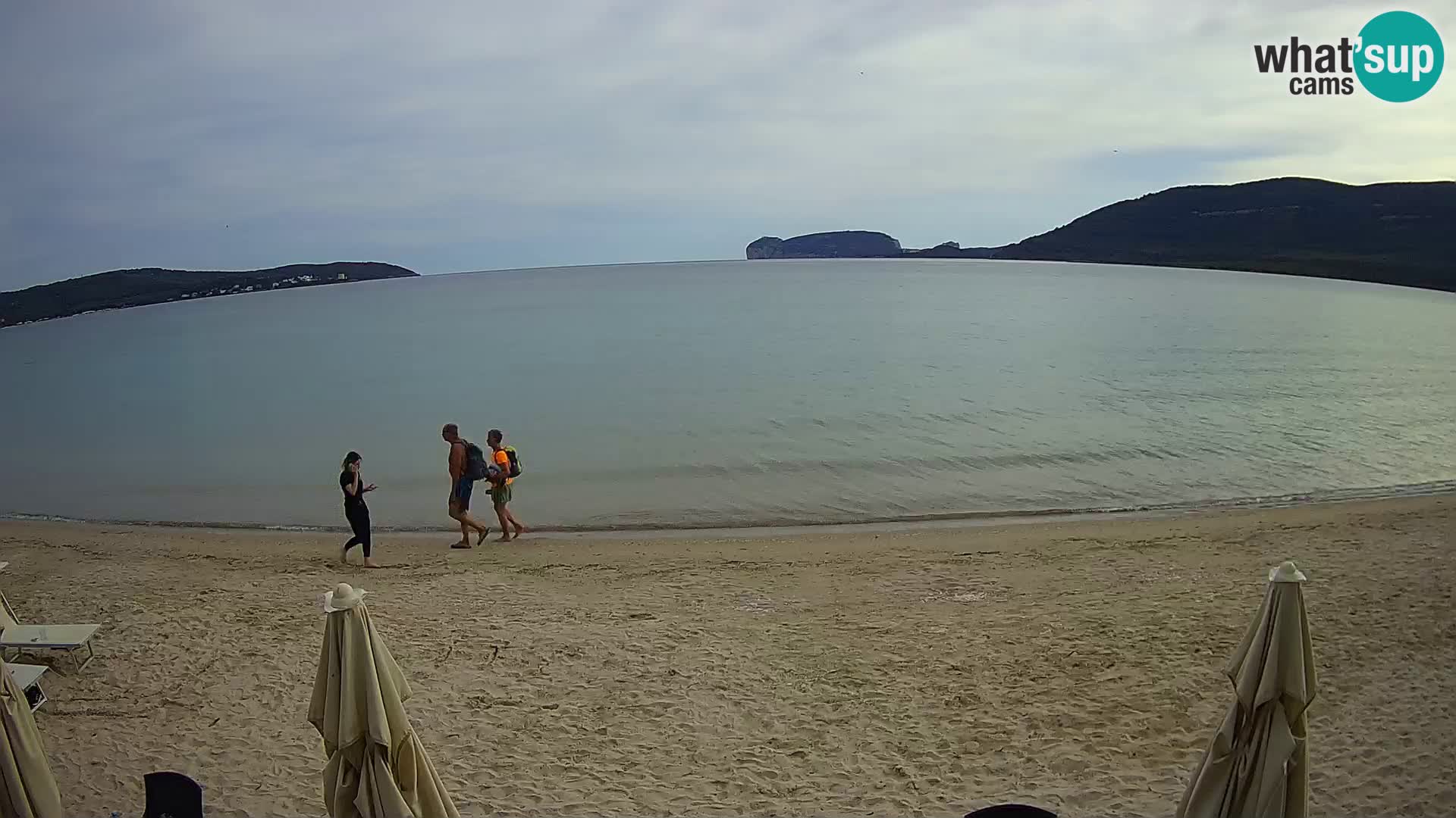 Spletna kamera v živo Plaža Mugoni – Alghero – Sardinija – Italija