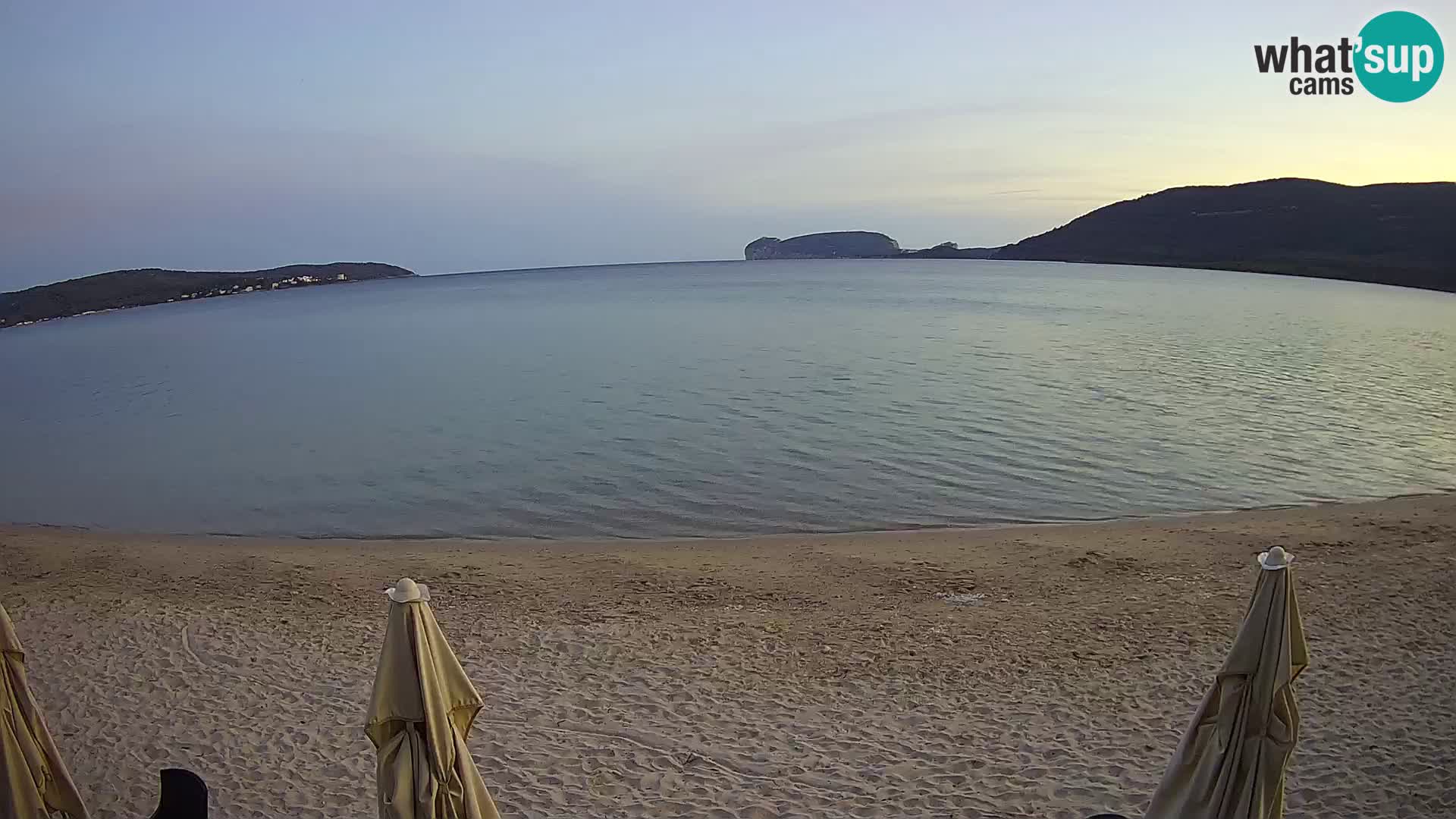 Live Webcam Mugoni Strand – Alghero – Sardinien – Italien