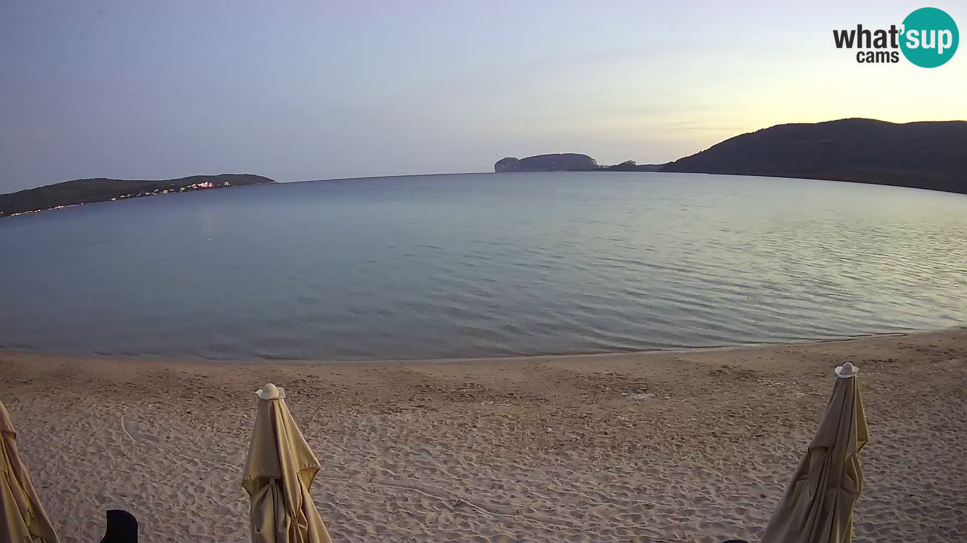 Spletna kamera v živo Plaža Mugoni – Alghero – Sardinija – Italija