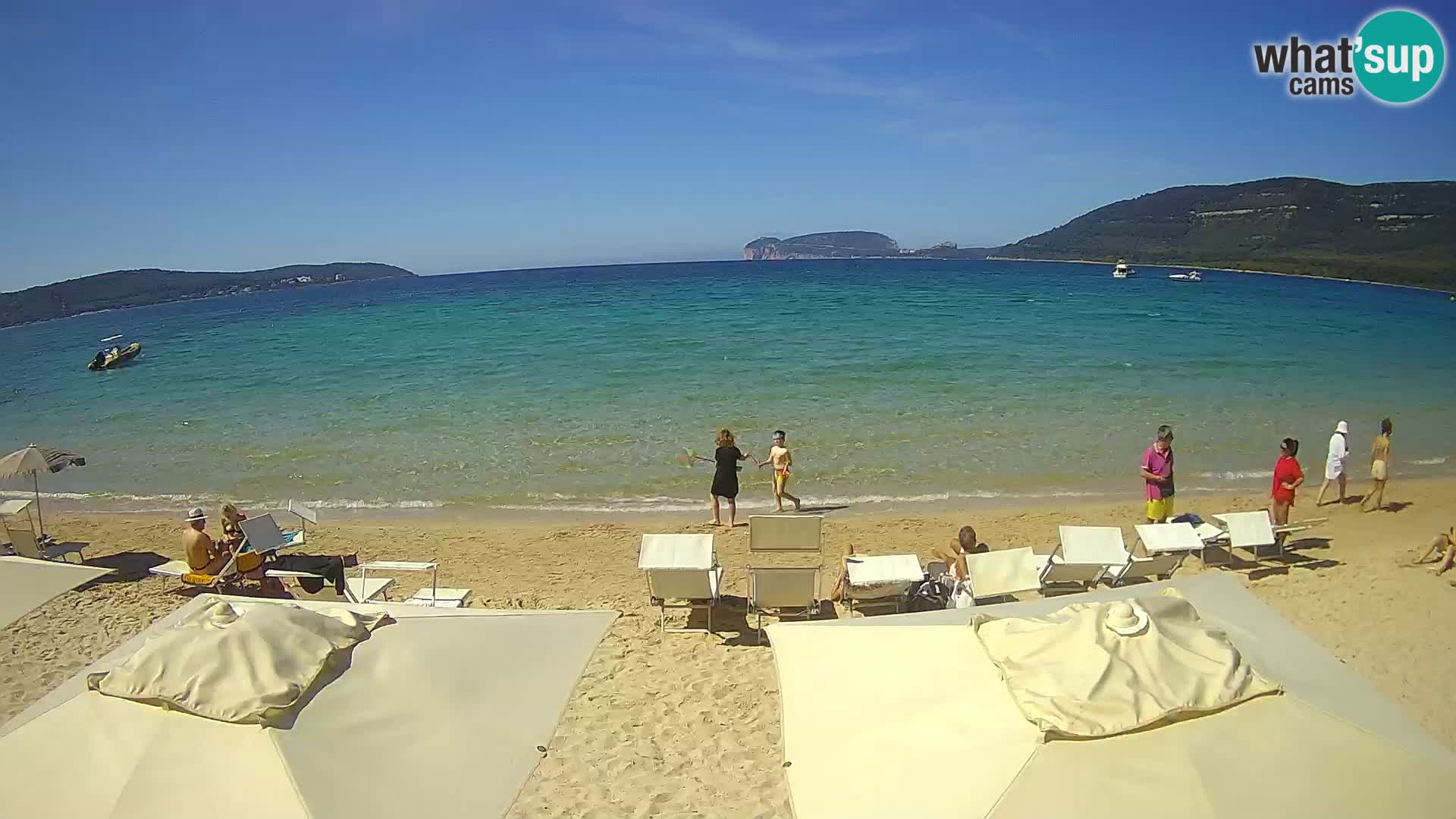 Webcam en vivo playa Mugoni – Alghero – Cerdeña – Italia