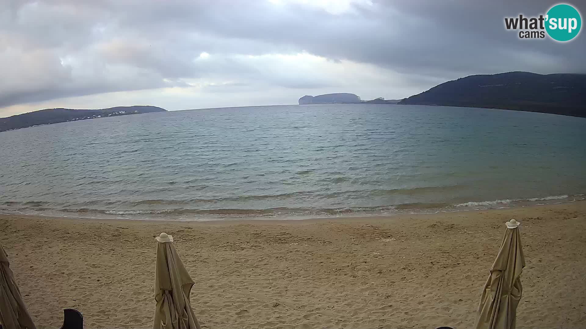 Spletna kamera v živo Plaža Mugoni – Alghero – Sardinija – Italija