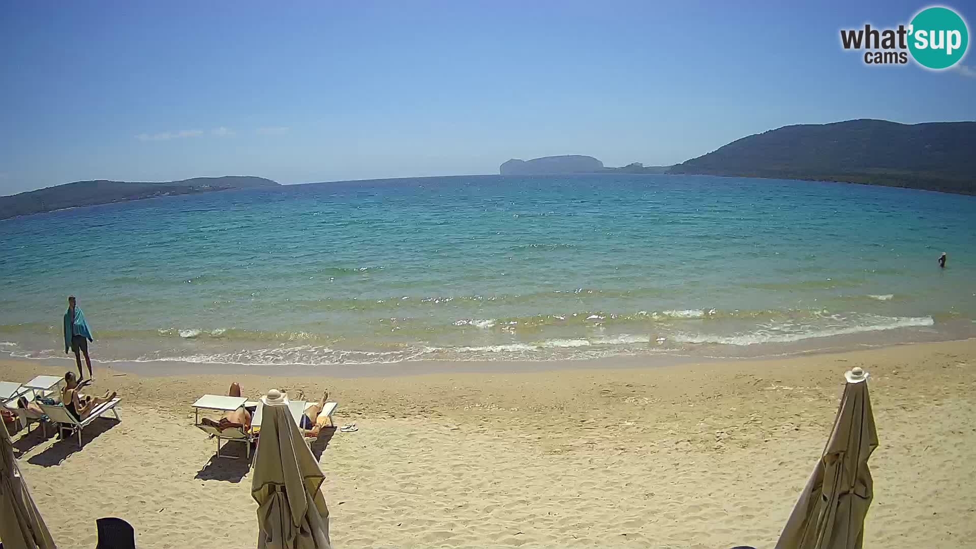 Web kamera uživo Plaža Mugoni – Alghero – Sardinija – Italija
