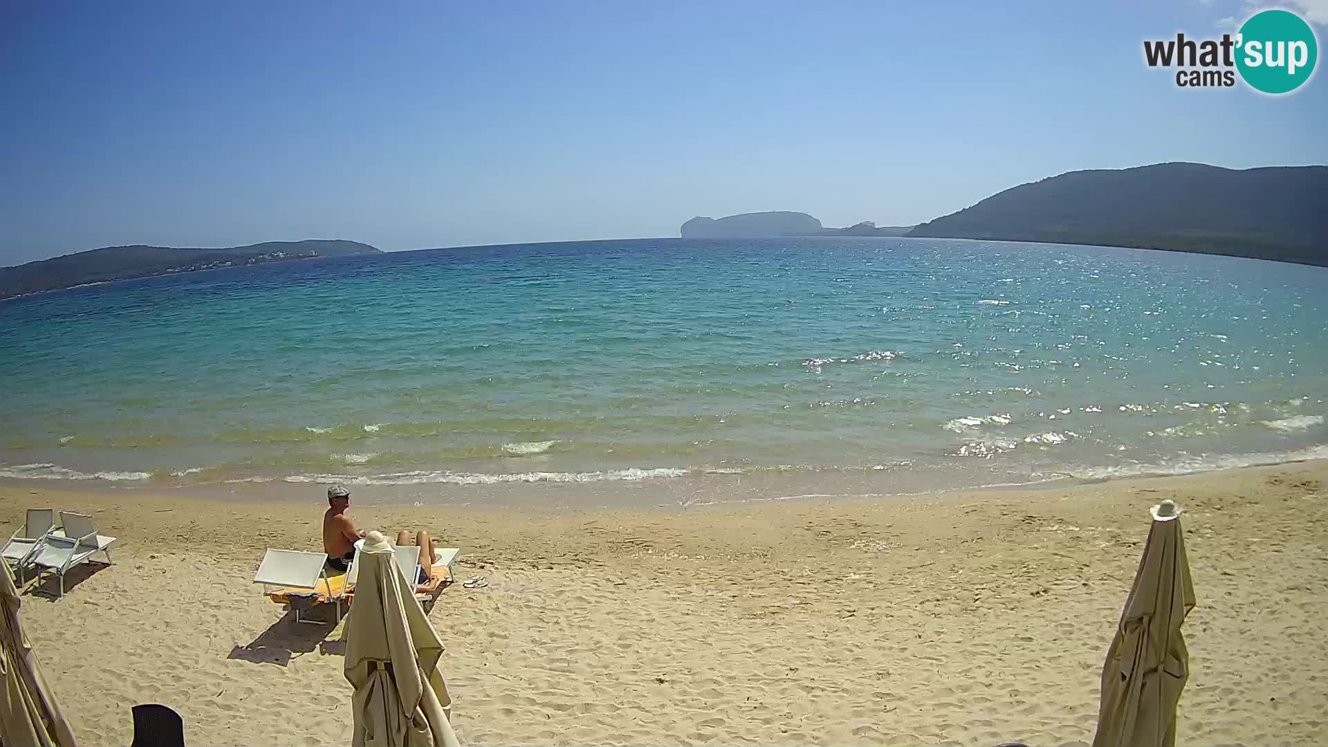 Web kamera uživo Plaža Mugoni – Alghero – Sardinija – Italija