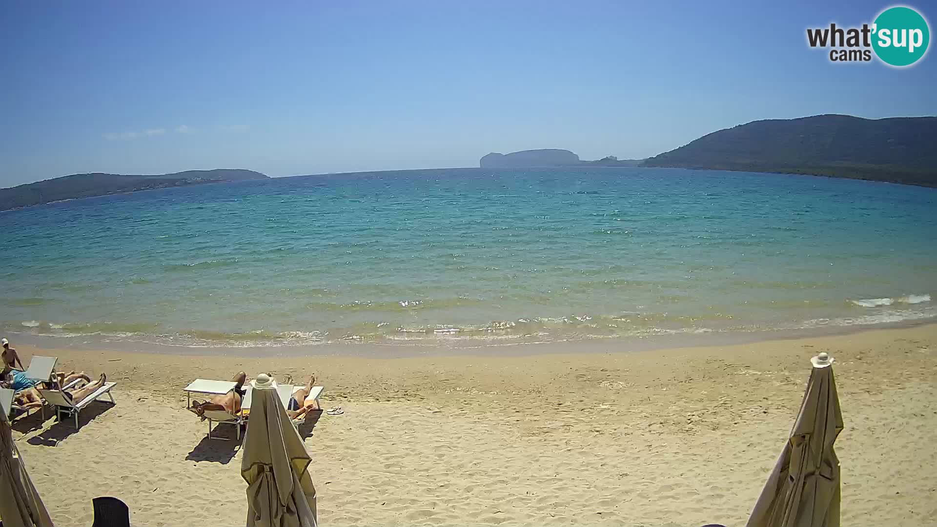 Web kamera uživo Plaža Mugoni – Alghero – Sardinija – Italija