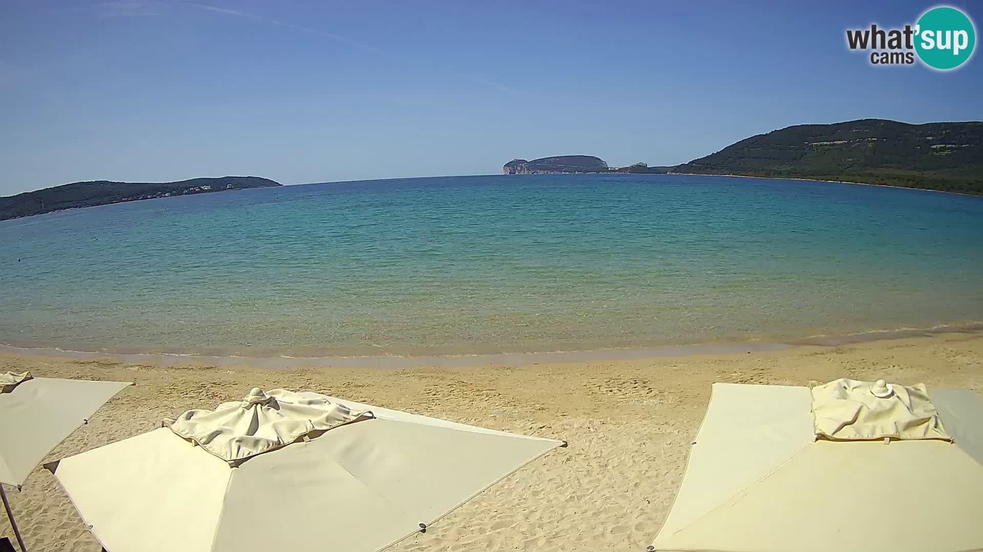 Web kamera uživo Plaža Mugoni – Alghero – Sardinija – Italija