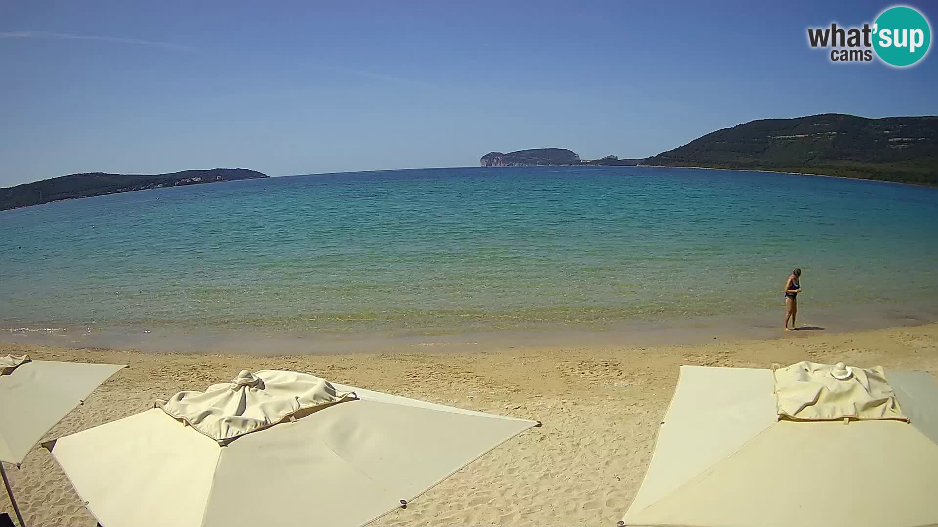 Web kamera uživo Plaža Mugoni – Alghero – Sardinija – Italija