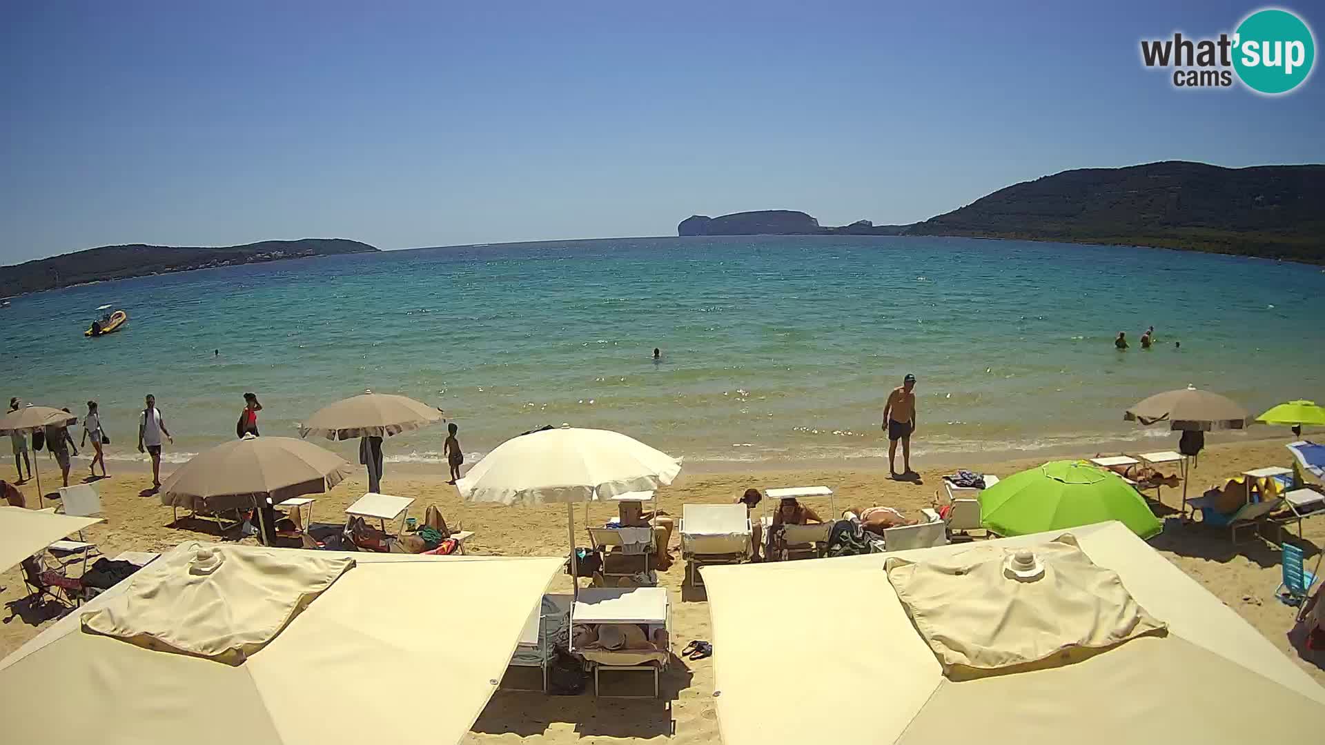 Live Webcam Mugoni Strand – Alghero – Sardinien – Italien