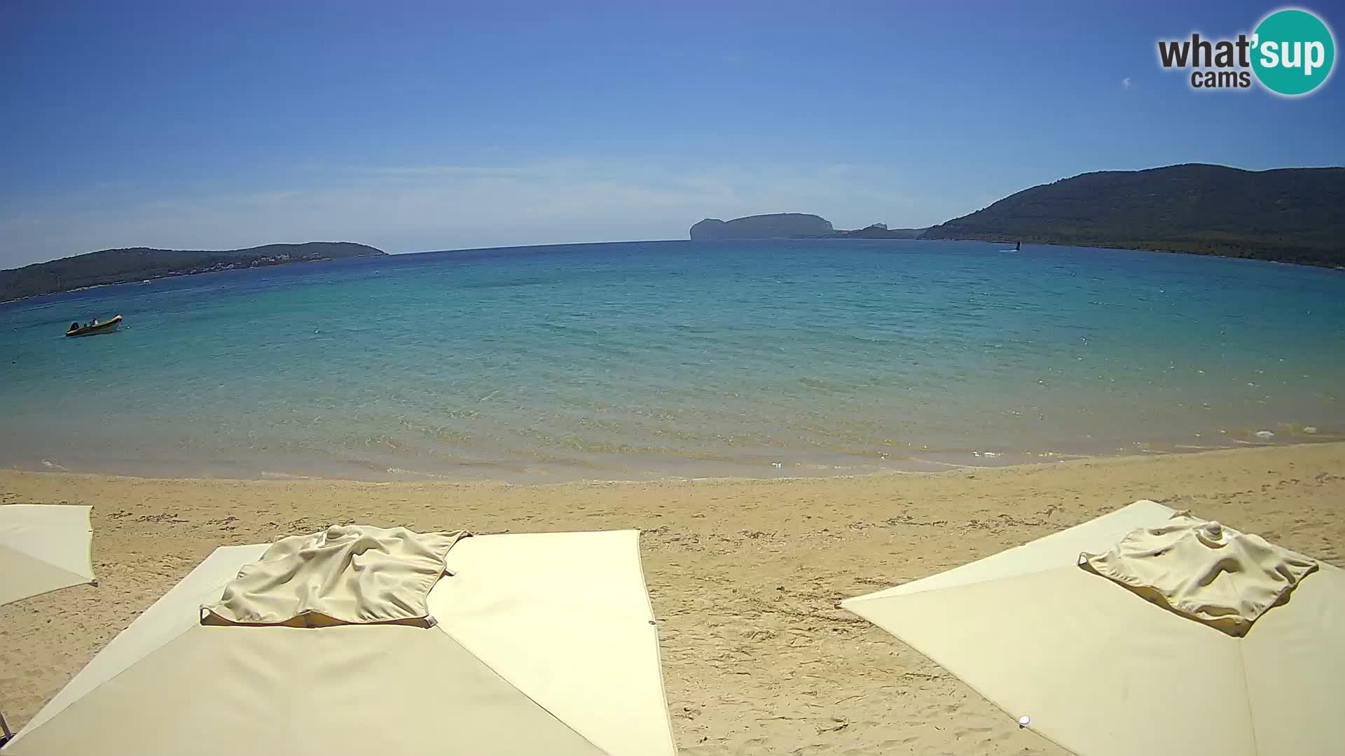 Live Webcam Mugoni beach – Alghero – Sardinia – Italy