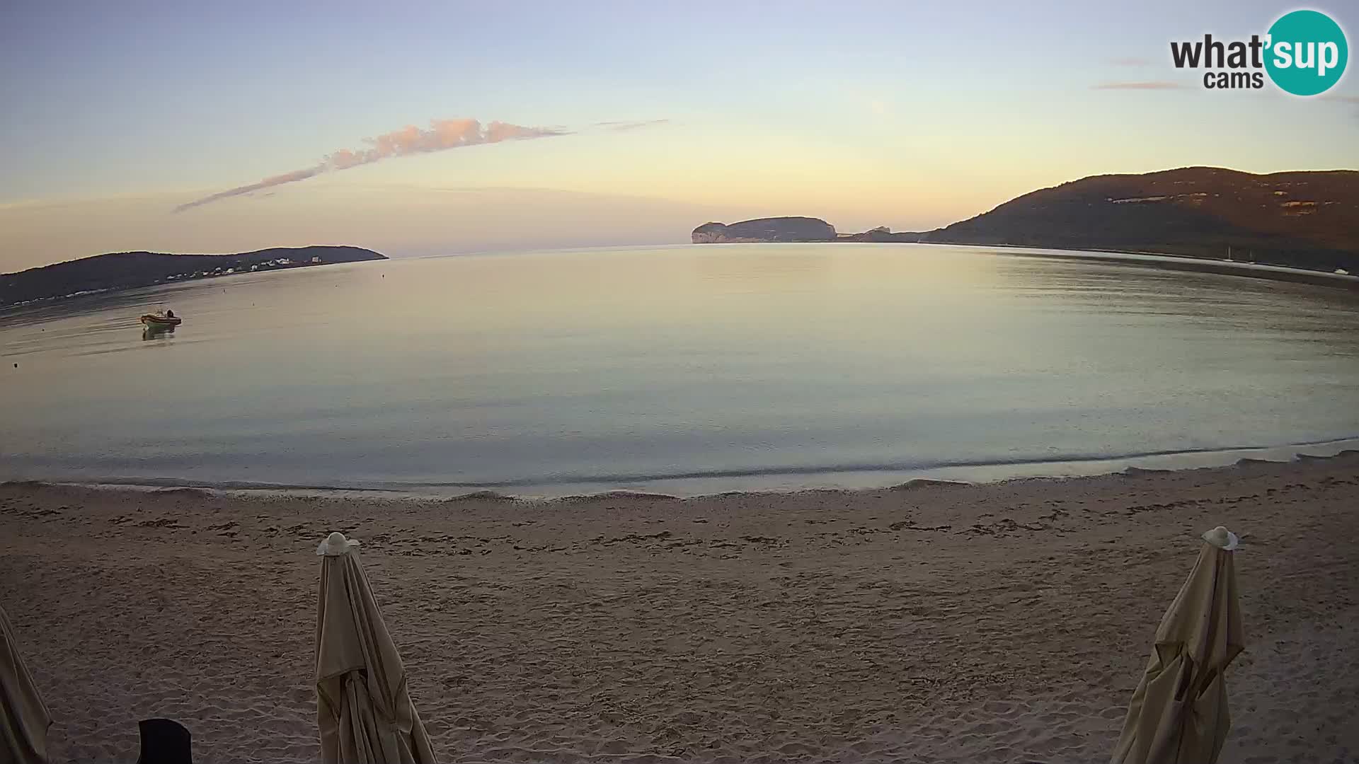Web kamera uživo Plaža Mugoni – Alghero – Sardinija – Italija