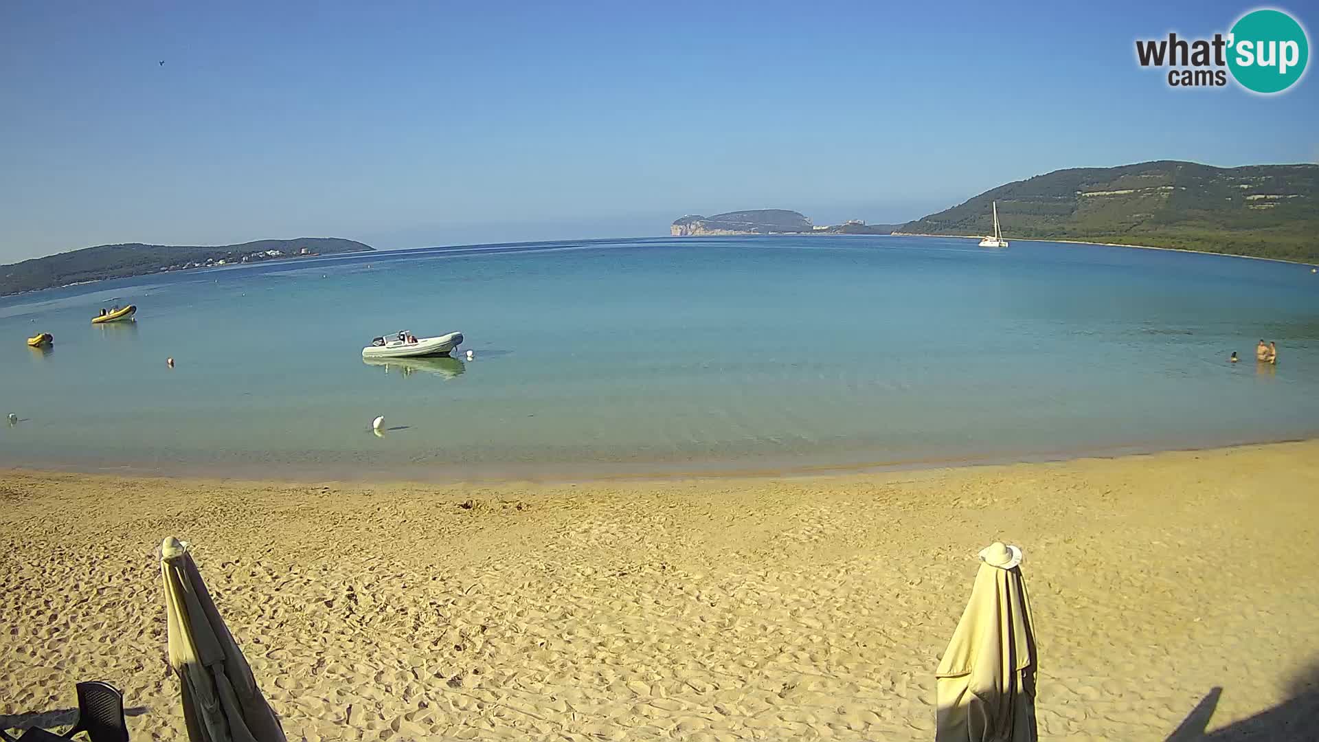 Live Webcam Mugoni beach – Alghero – Sardinia – Italy