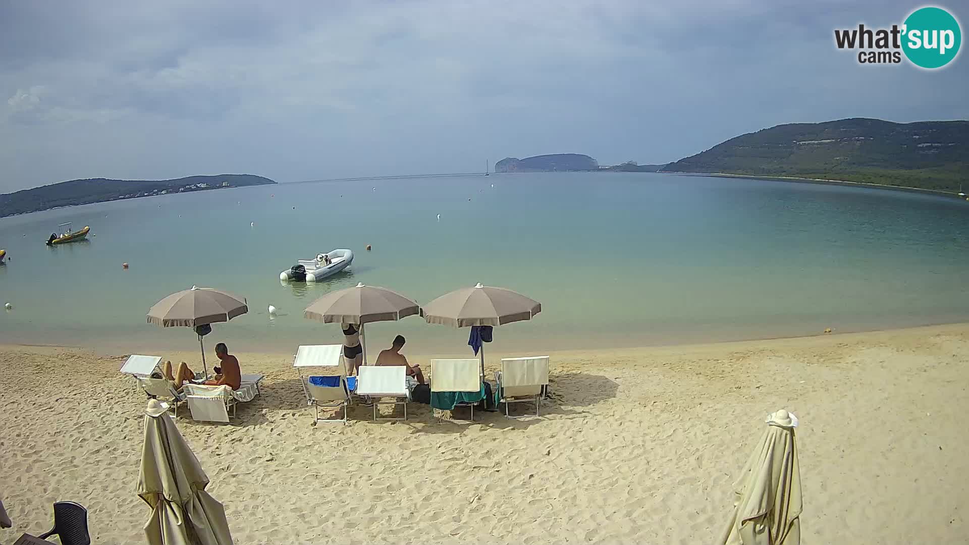 Webcam en vivo playa Mugoni – Alghero – Cerdeña – Italia
