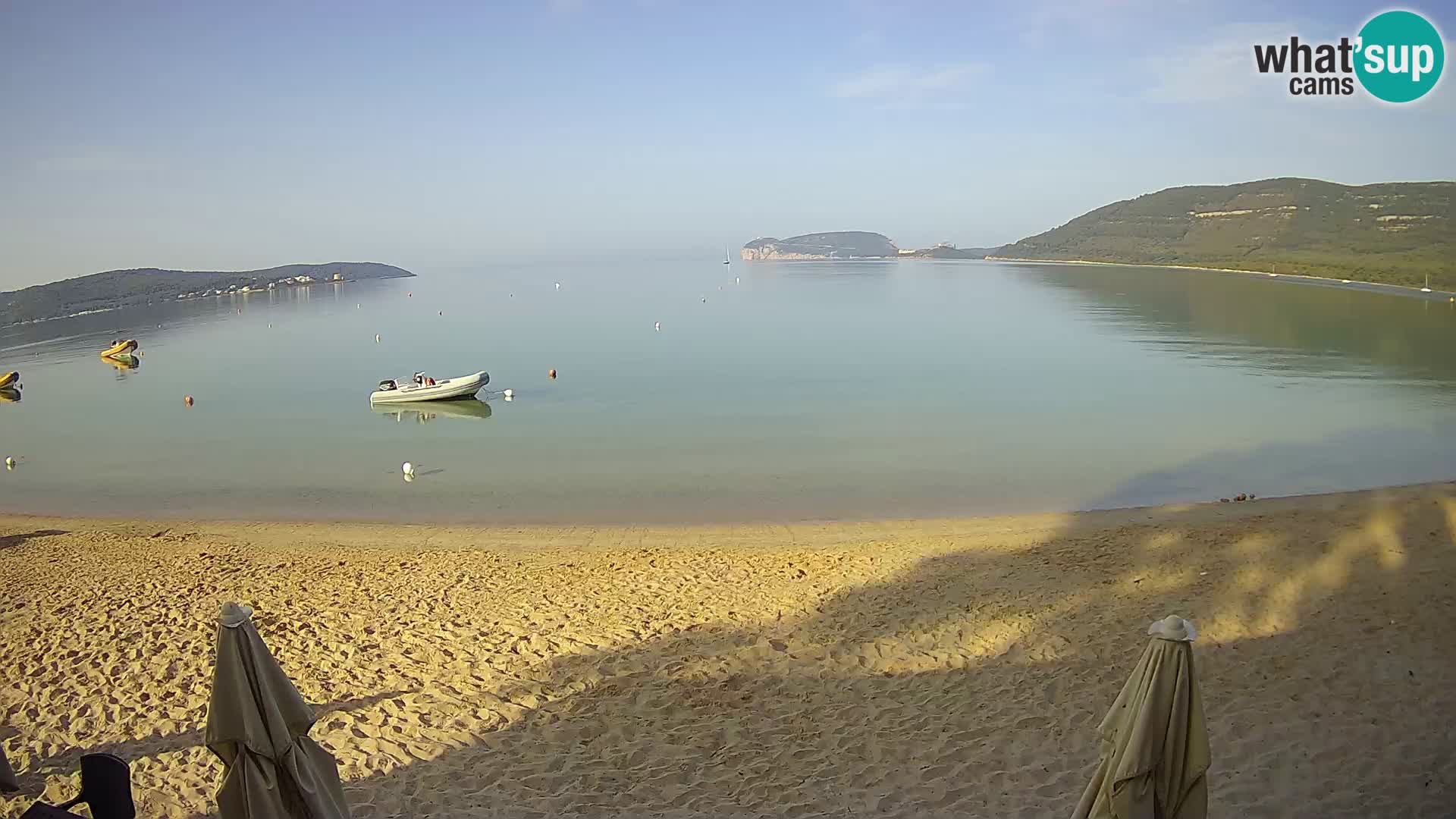 Web kamera uživo Plaža Mugoni – Alghero – Sardinija – Italija
