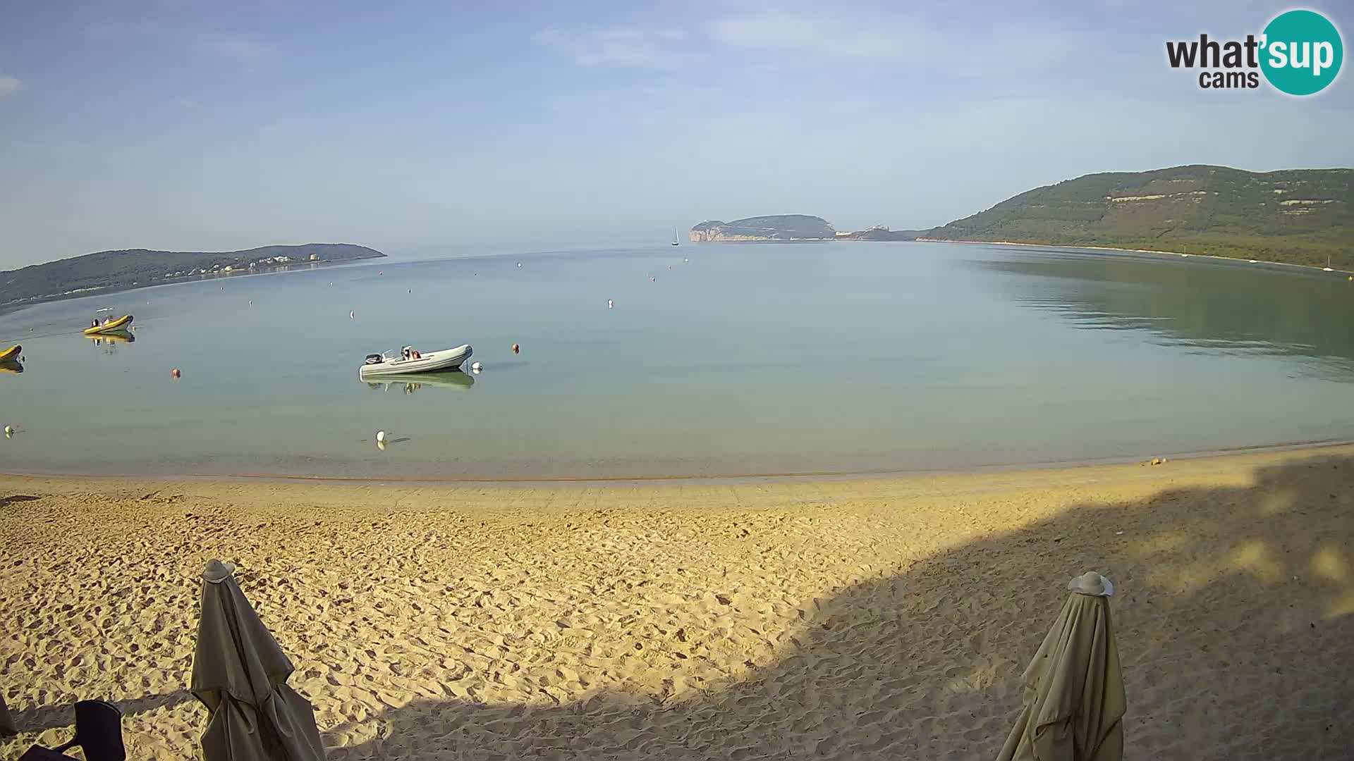Live Webcam Mugoni Strand – Alghero – Sardinien – Italien