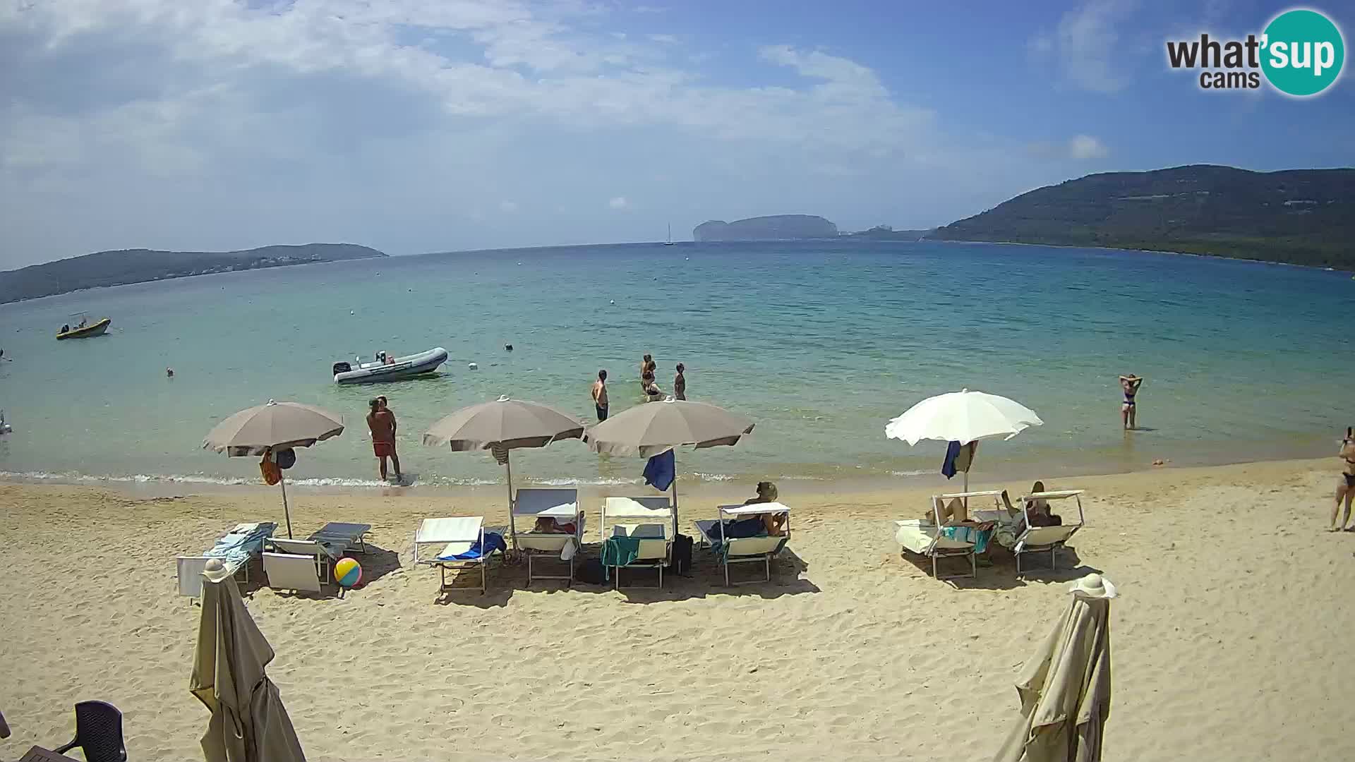 Web kamera uživo Plaža Mugoni – Alghero – Sardinija – Italija