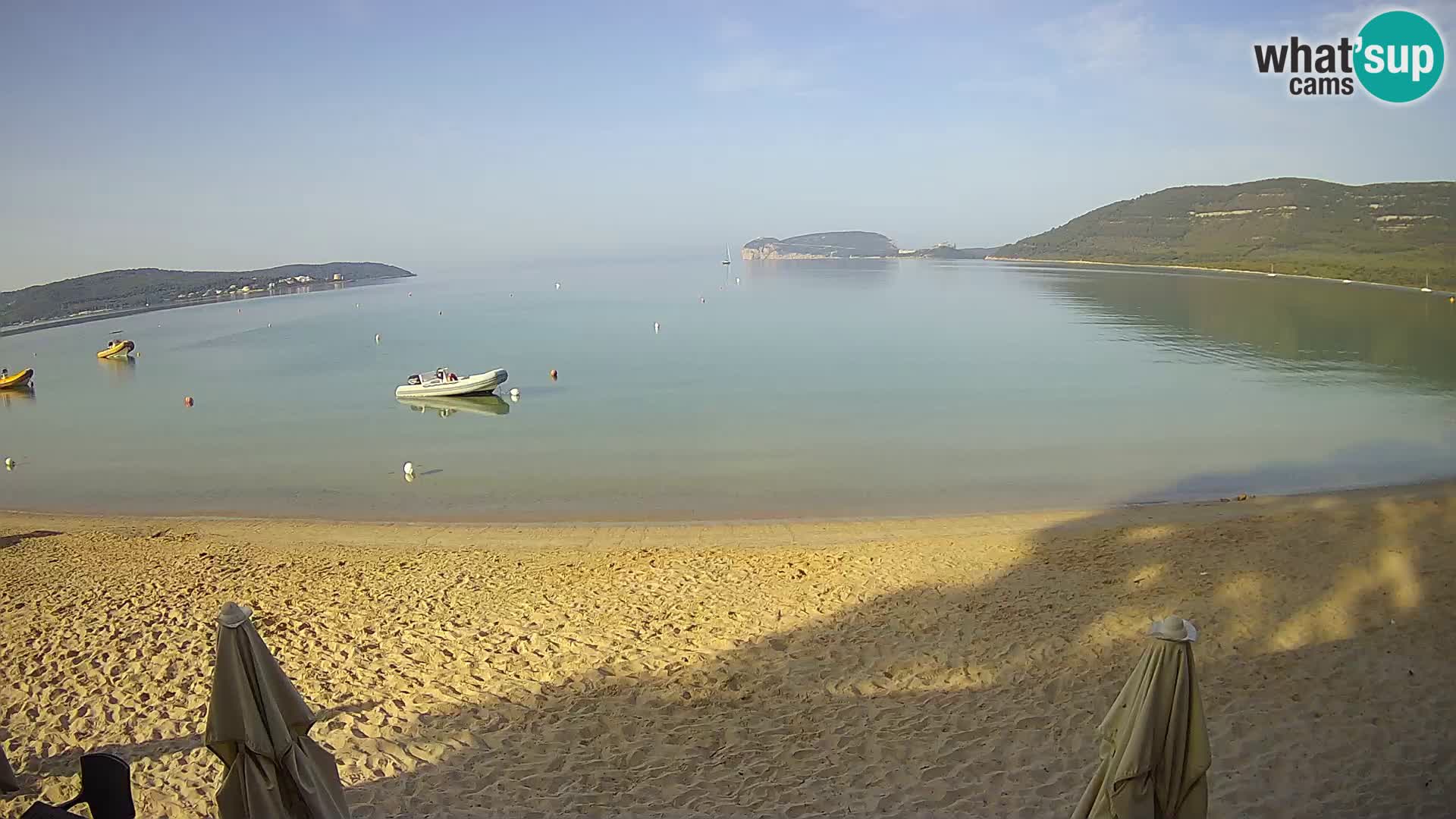 Live Webcam Mugoni Strand – Alghero – Sardinien – Italien