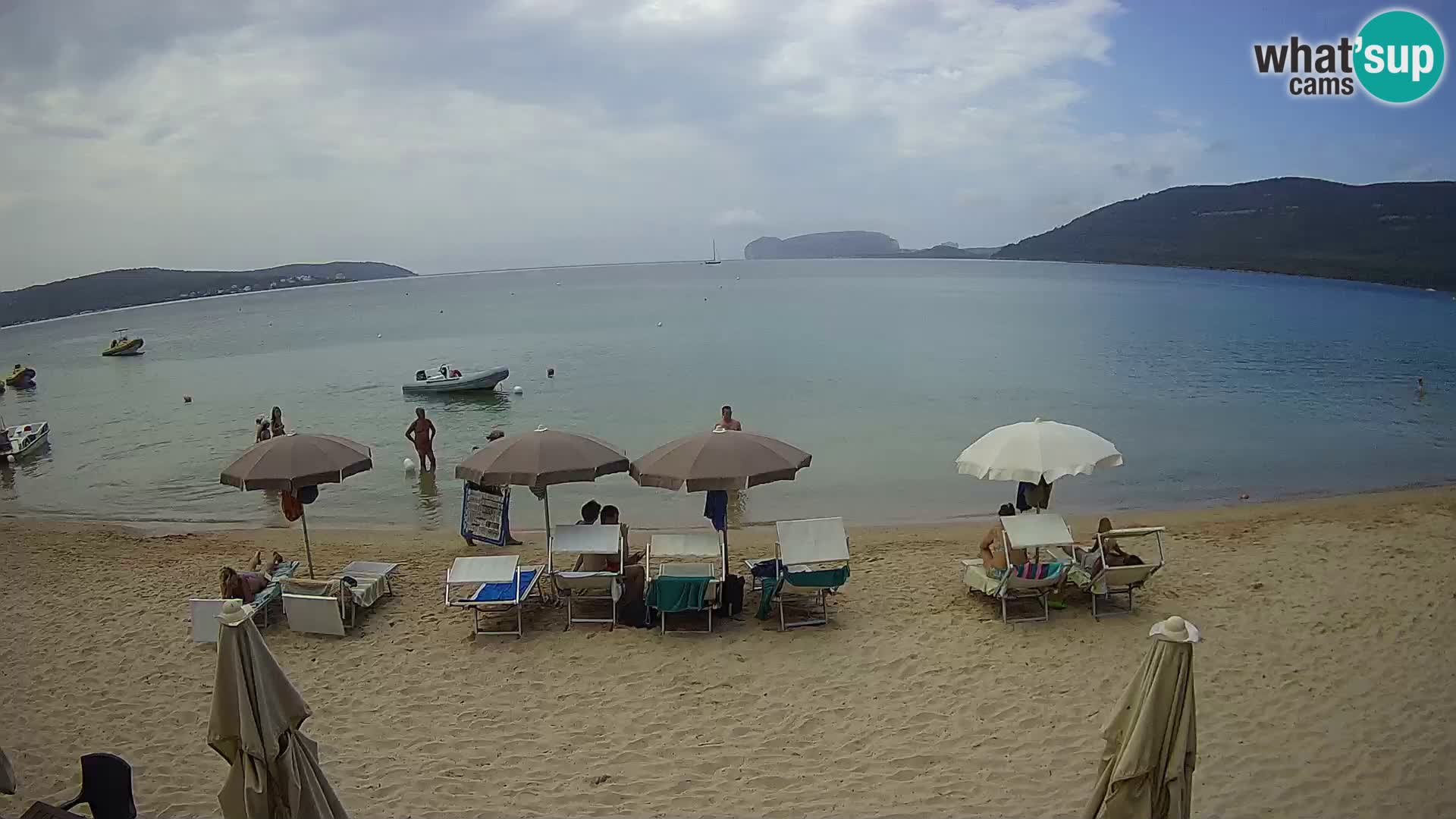 Webcam en vivo playa Mugoni – Alghero – Cerdeña – Italia