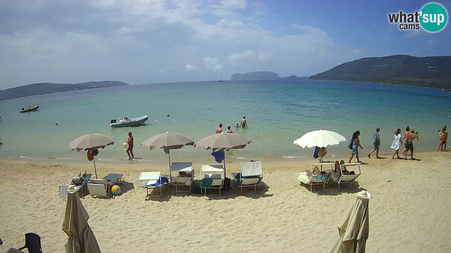 Webcam en vivo playa Mugoni – Alghero – Cerdeña – Italia