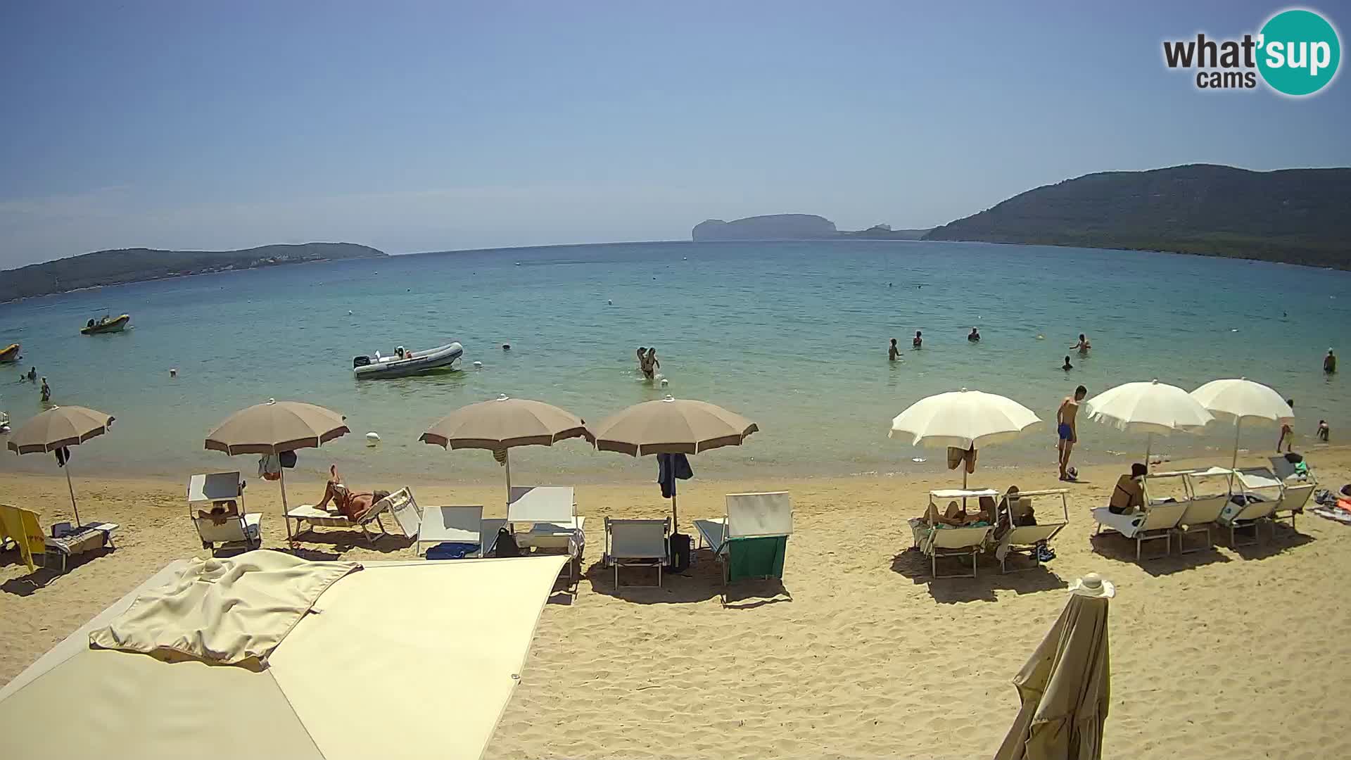 Web kamera uživo Plaža Mugoni – Alghero – Sardinija – Italija