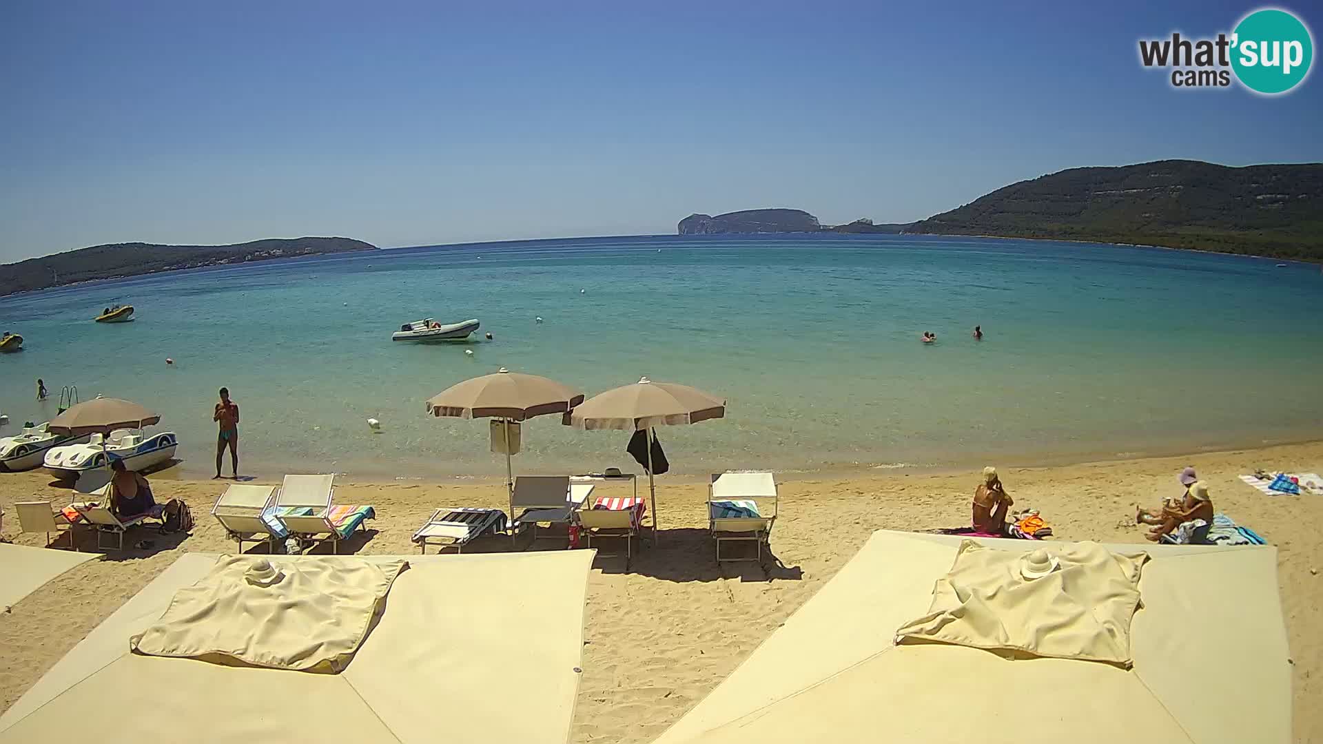 Live Webcam spiaggia Mugoni – Alghero – Sardegna