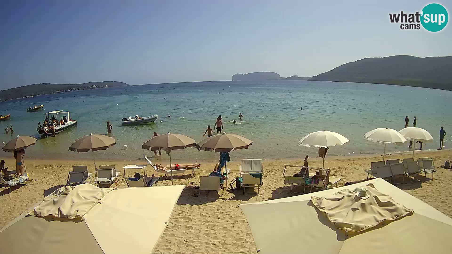 Live Webcam Mugoni Strand – Alghero – Sardinien – Italien