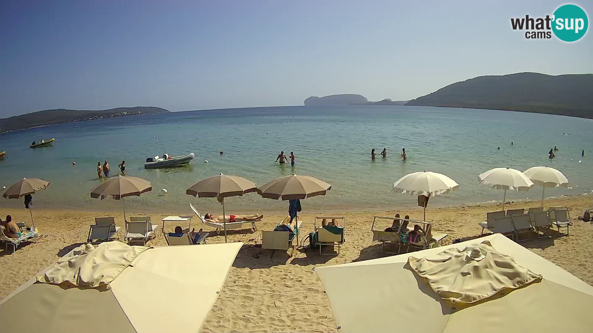 Webcam en direct Plage de Mugoni – Alghero – Sardaigne – Italie