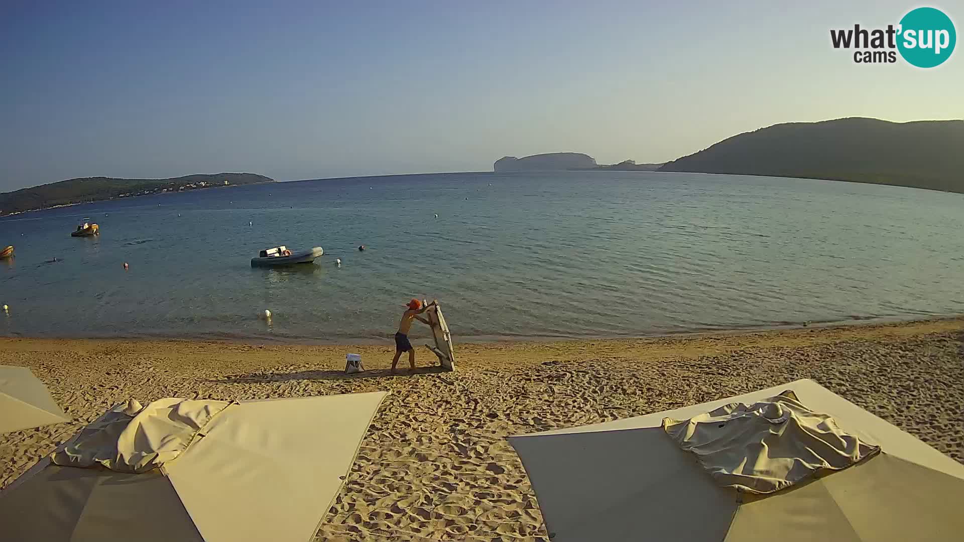 Webcam en direct Plage de Mugoni – Alghero – Sardaigne – Italie