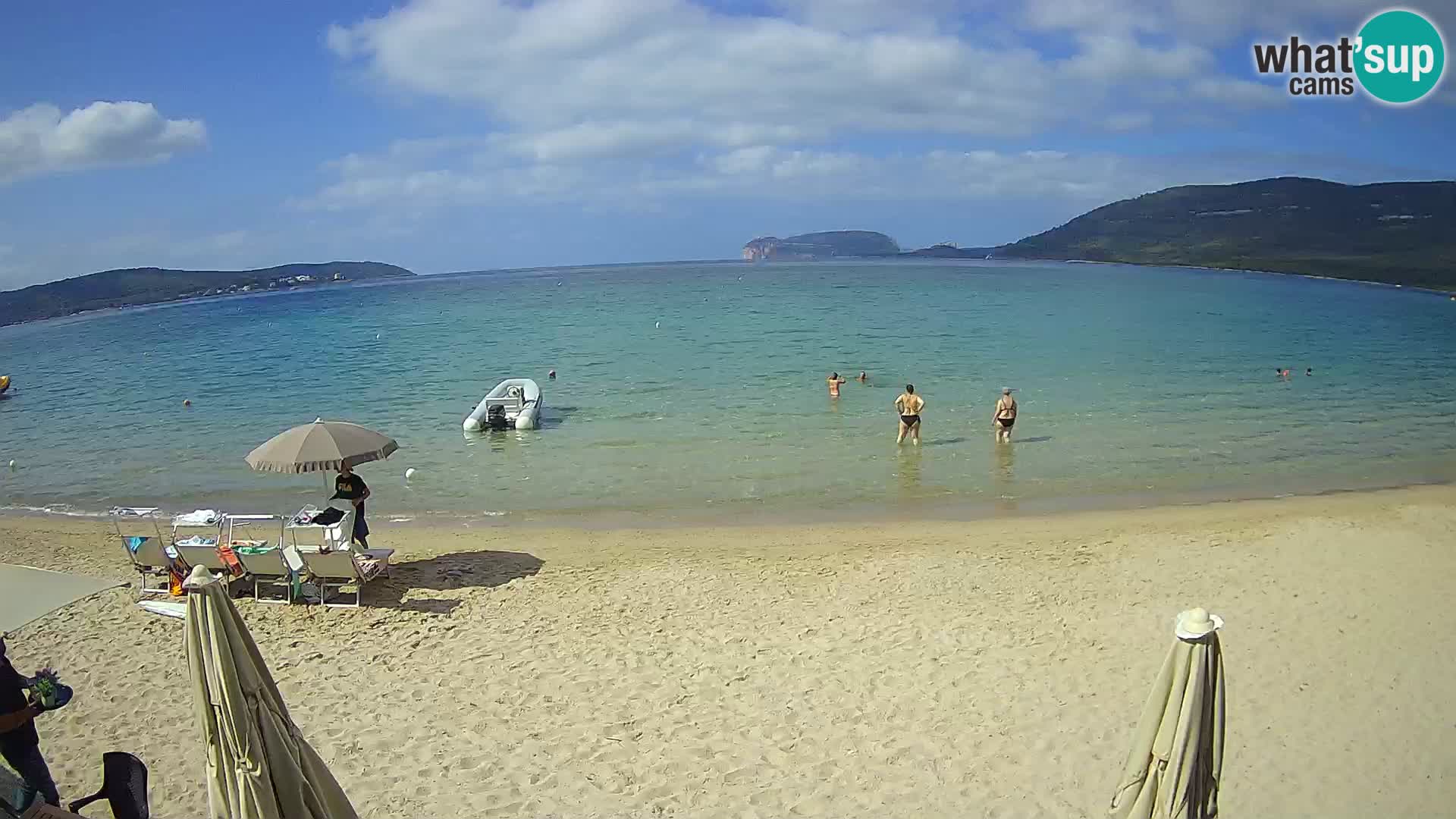 Web kamera uživo Plaža Mugoni – Alghero – Sardinija – Italija