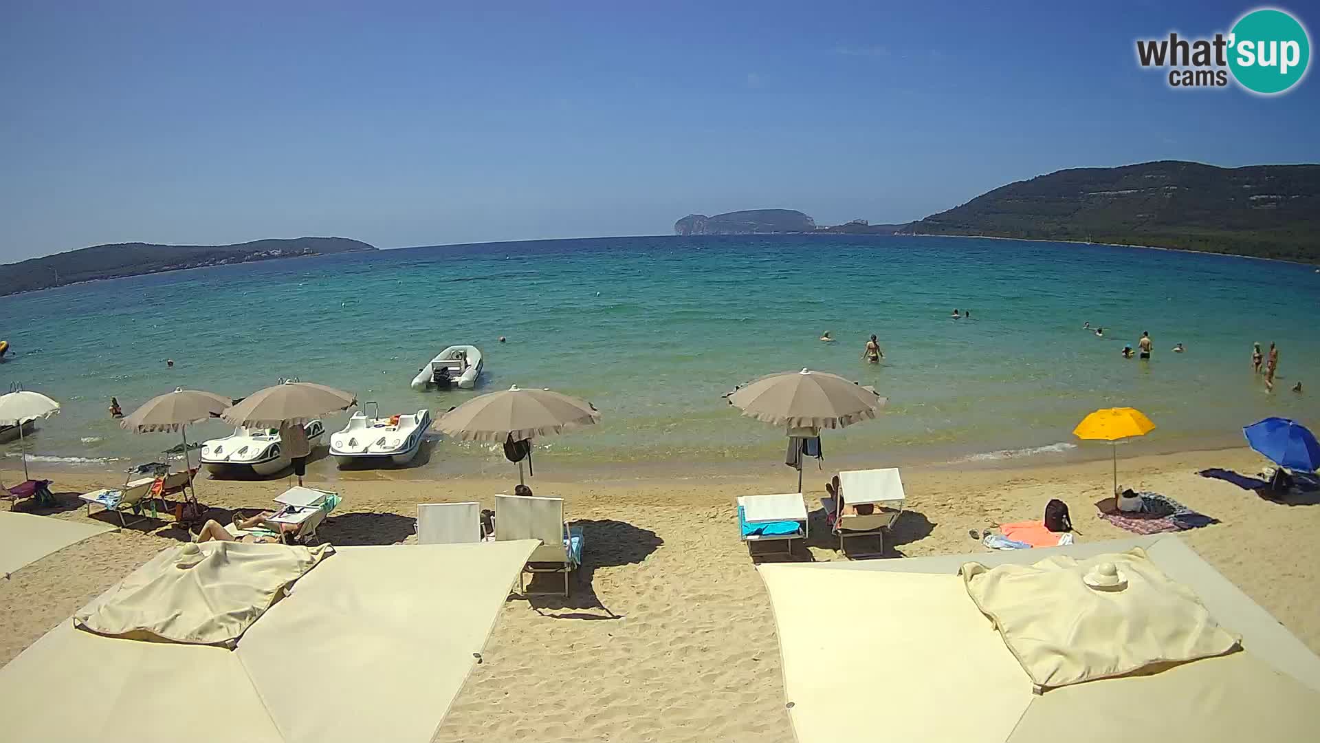 Live Webcam Mugoni Strand – Alghero – Sardinien – Italien