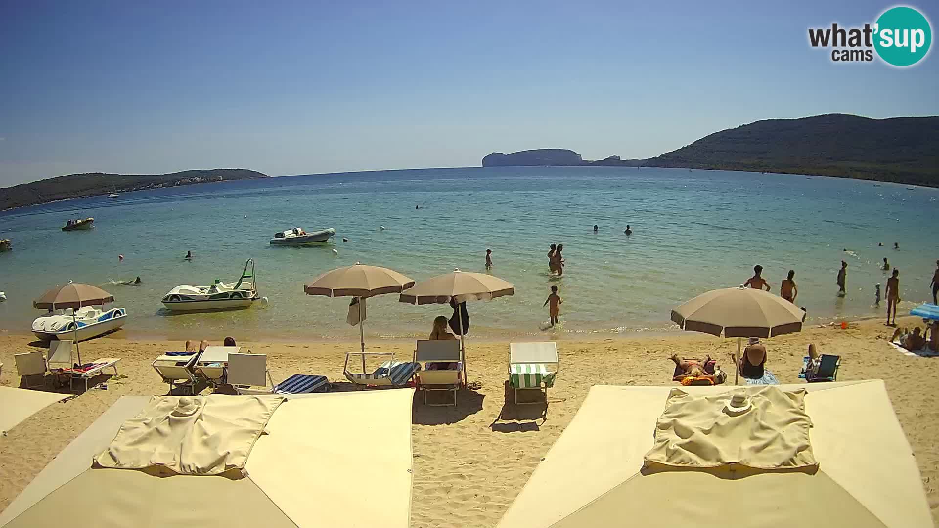 Webcam en vivo playa Mugoni – Alghero – Cerdeña – Italia