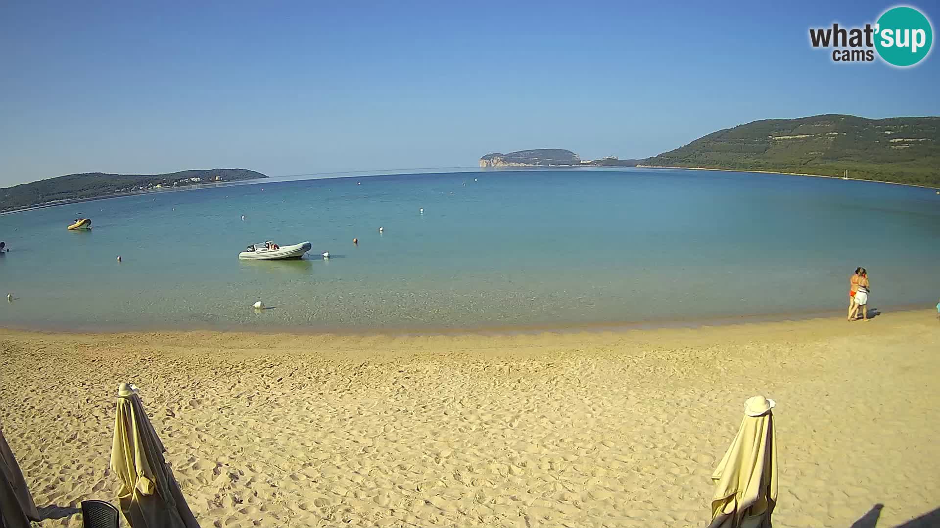 Webcam en direct Plage de Mugoni – Alghero – Sardaigne – Italie