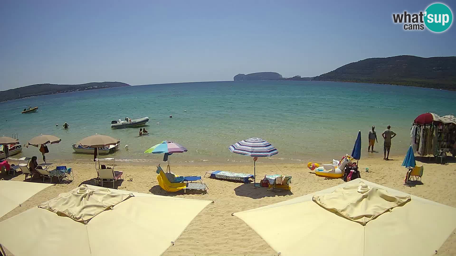 Live Webcam spiaggia Mugoni – Alghero – Sardegna