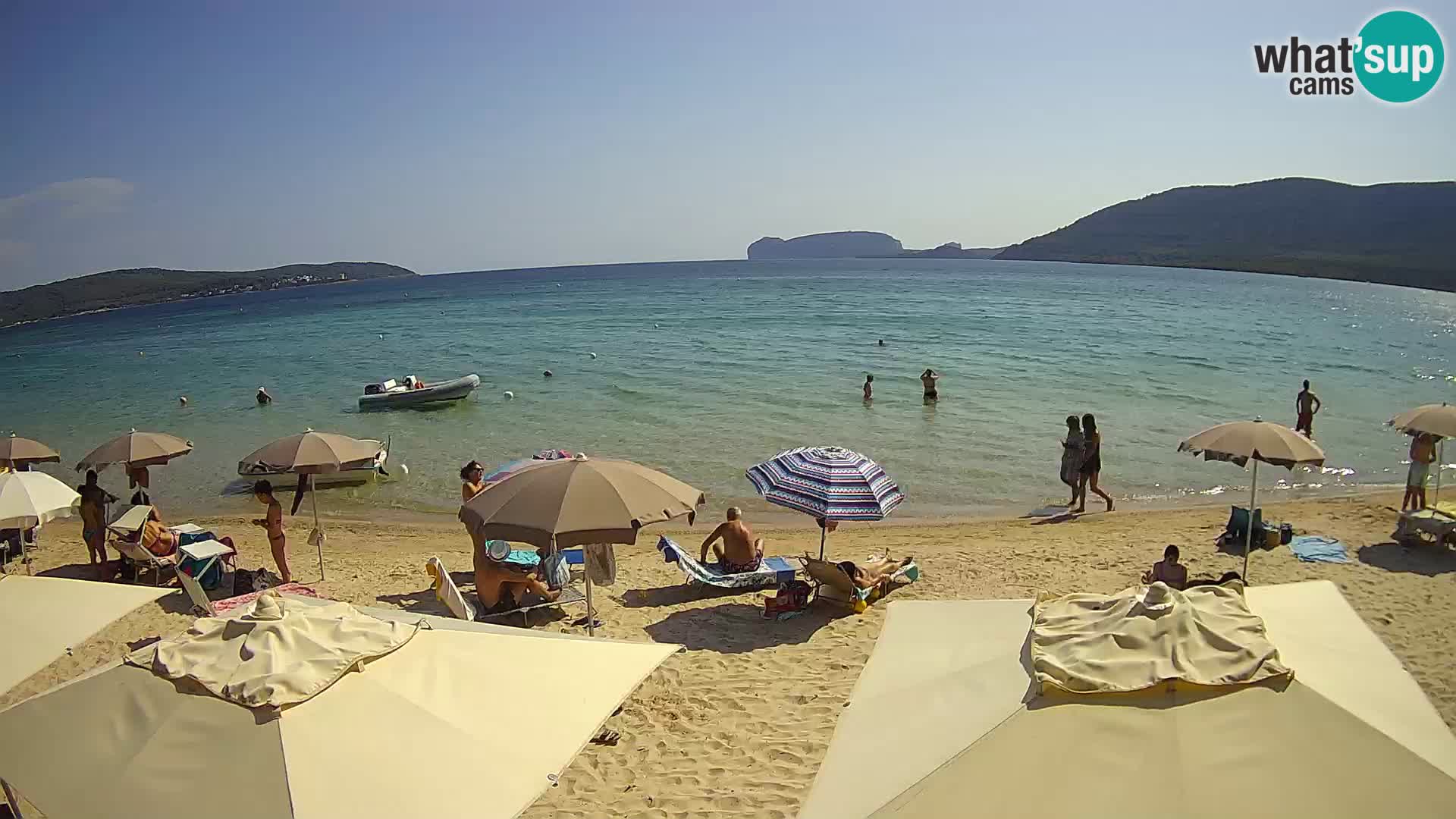 Live Webcam spiaggia Mugoni – Alghero – Sardegna