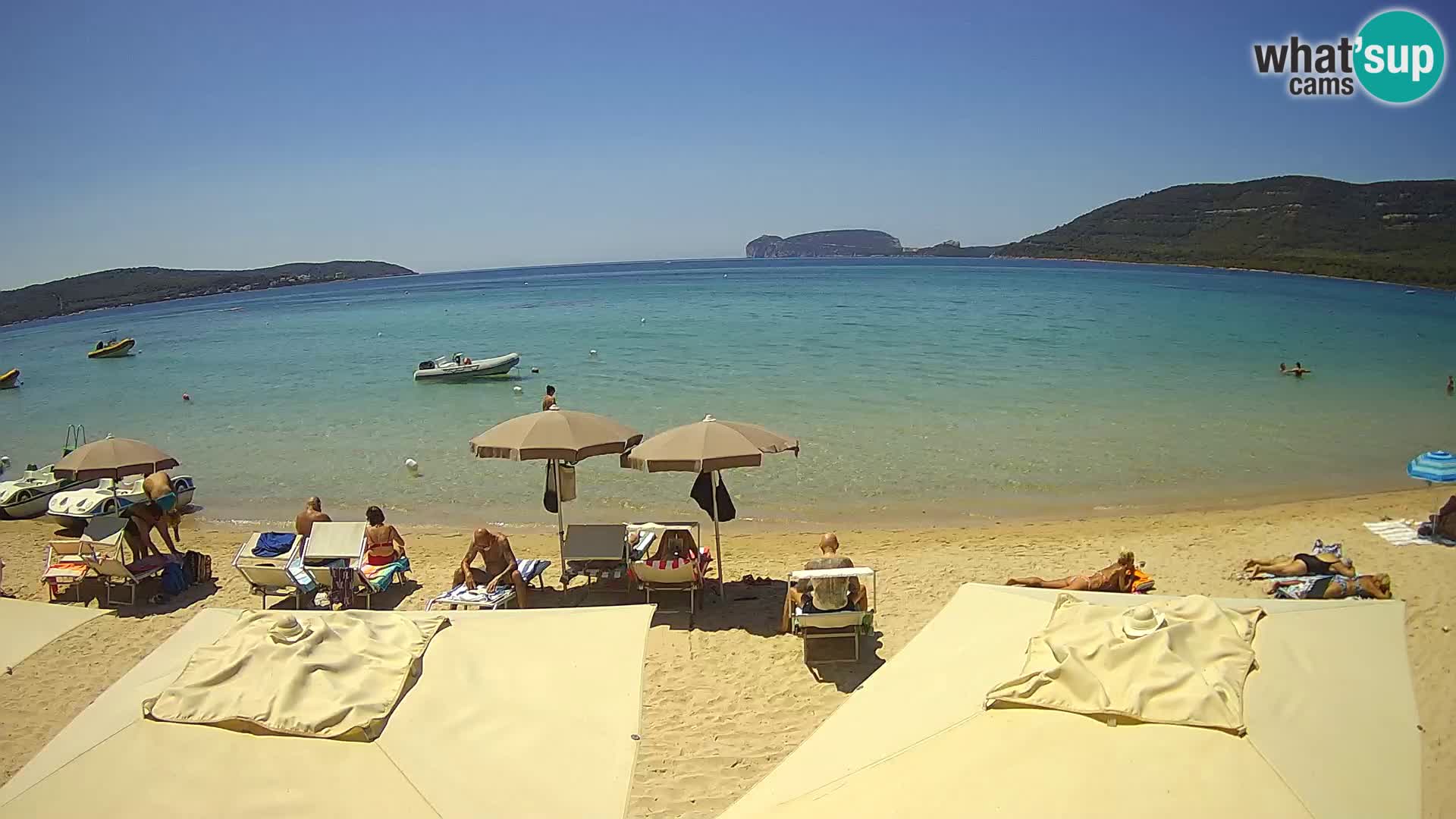 Live Webcam spiaggia Mugoni – Alghero – Sardegna