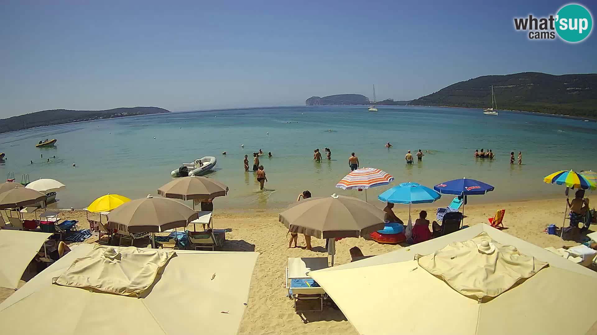 Live Webcam Mugoni beach – Alghero – Sardinia – Italy
