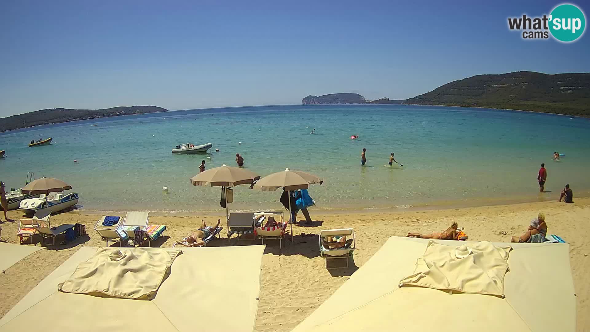 Live Webcam spiaggia Mugoni – Alghero – Sardegna