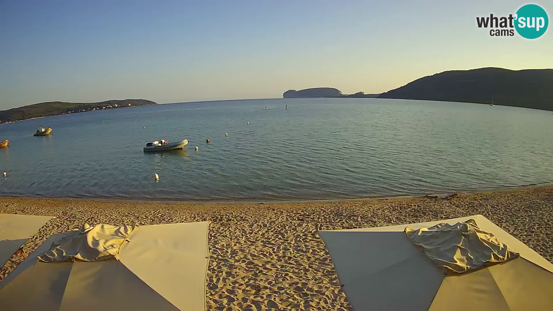 Webcam en direct Plage de Mugoni – Alghero – Sardaigne – Italie