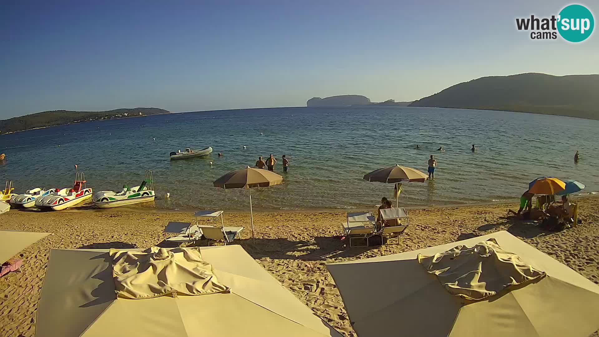 Live Webcam Mugoni Strand – Alghero – Sardinien – Italien