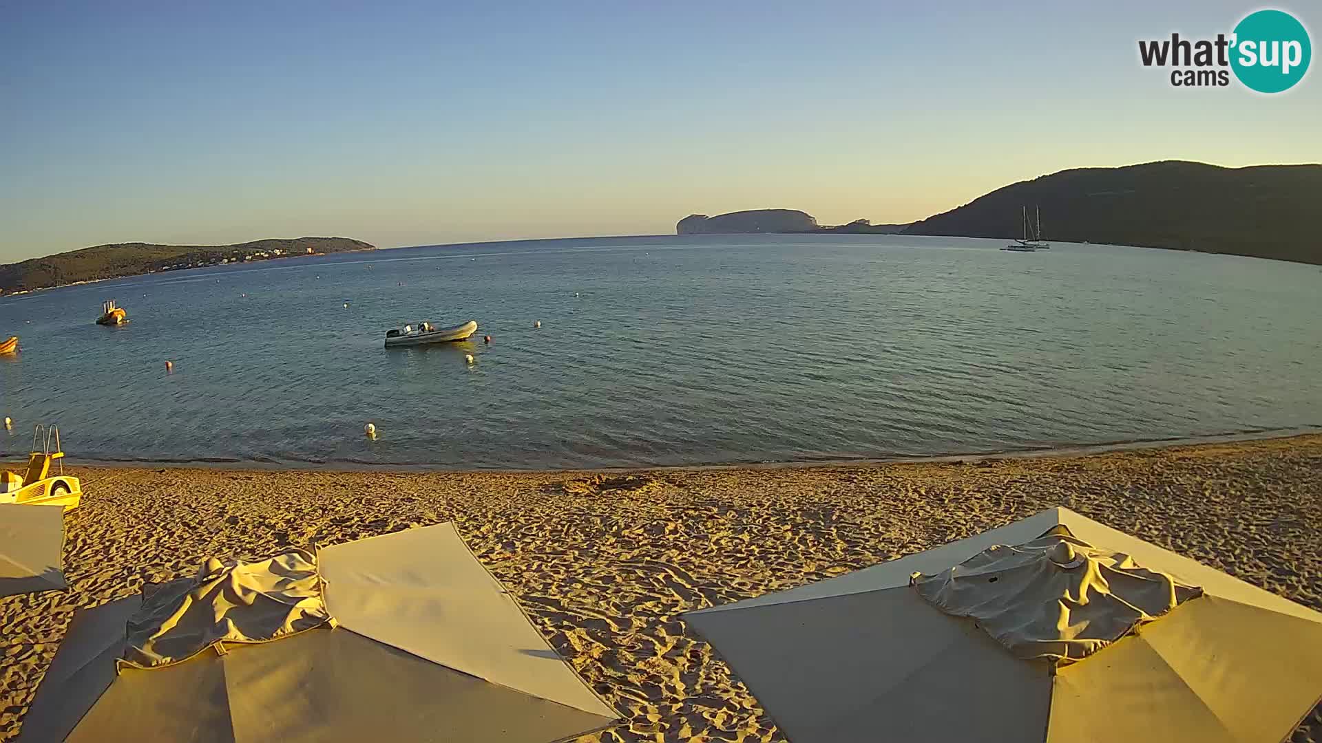 Live Webcam Mugoni beach – Alghero – Sardinia – Italy
