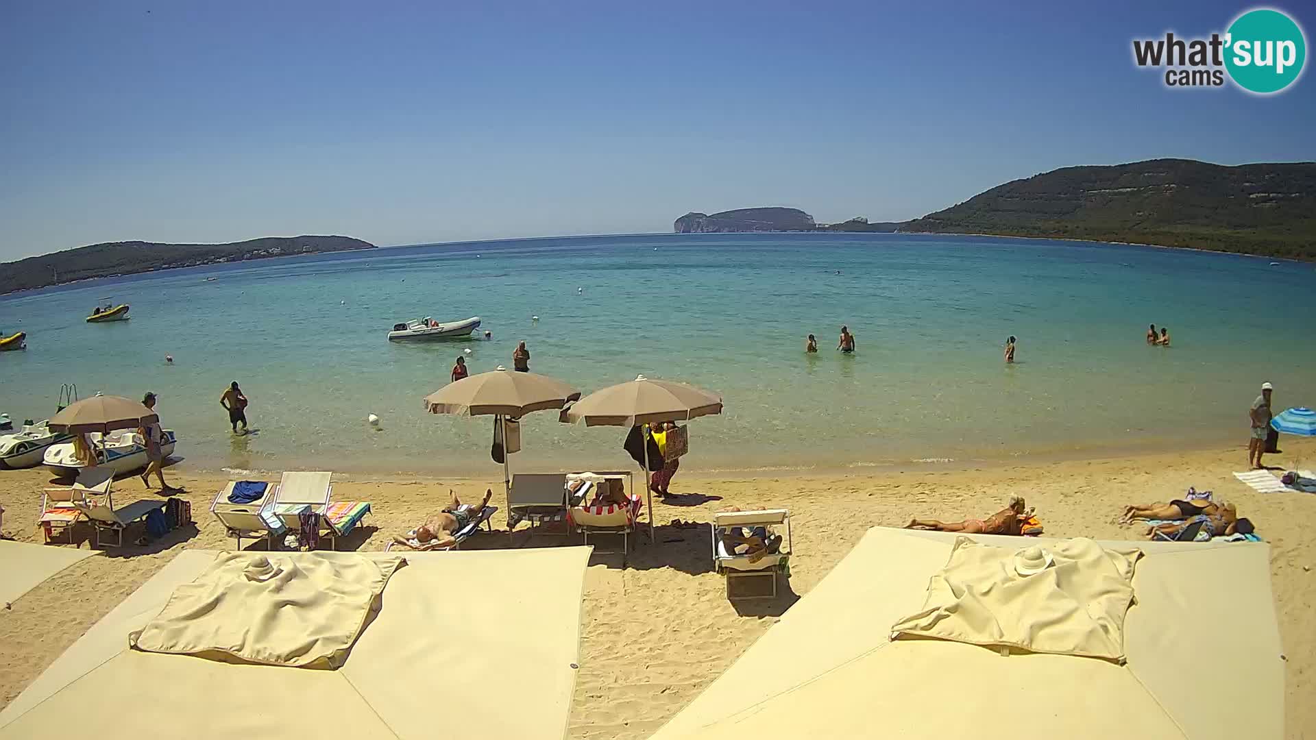 Live Webcam spiaggia Mugoni – Alghero – Sardegna