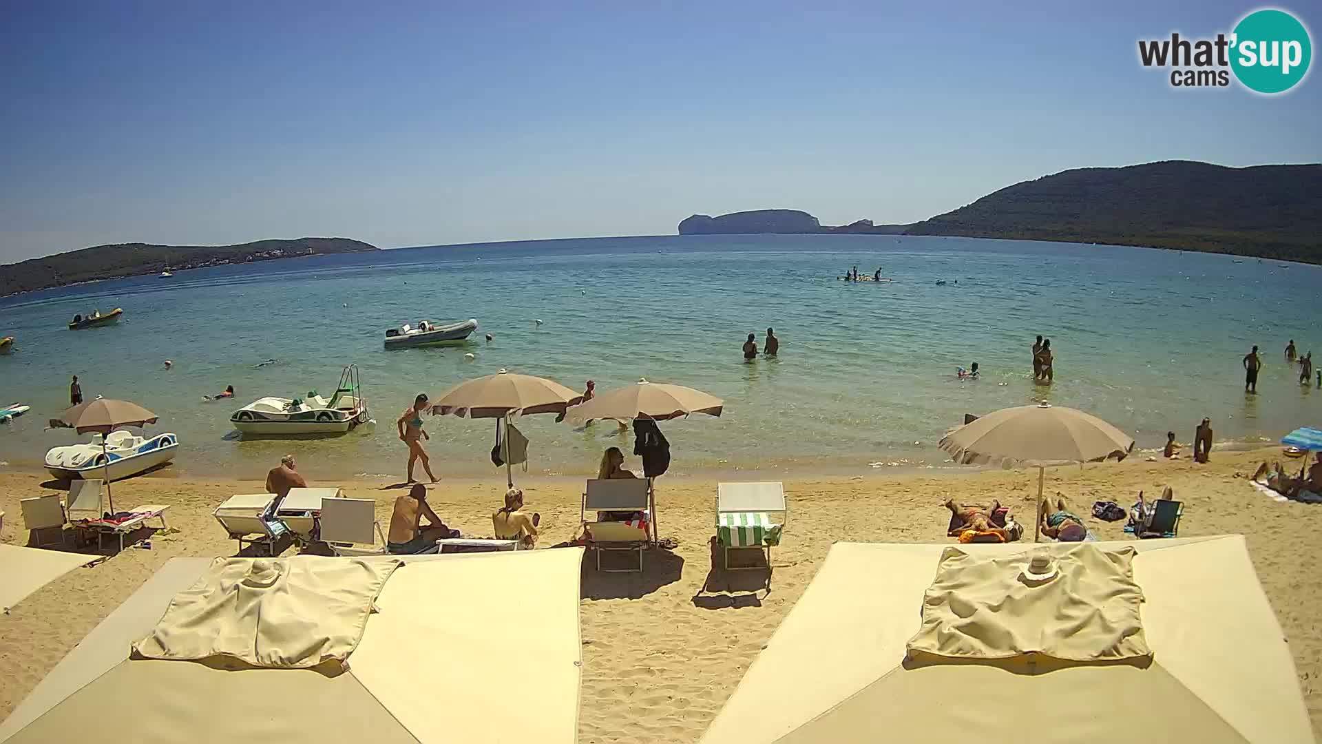 Live Webcam spiaggia Mugoni – Alghero – Sardegna