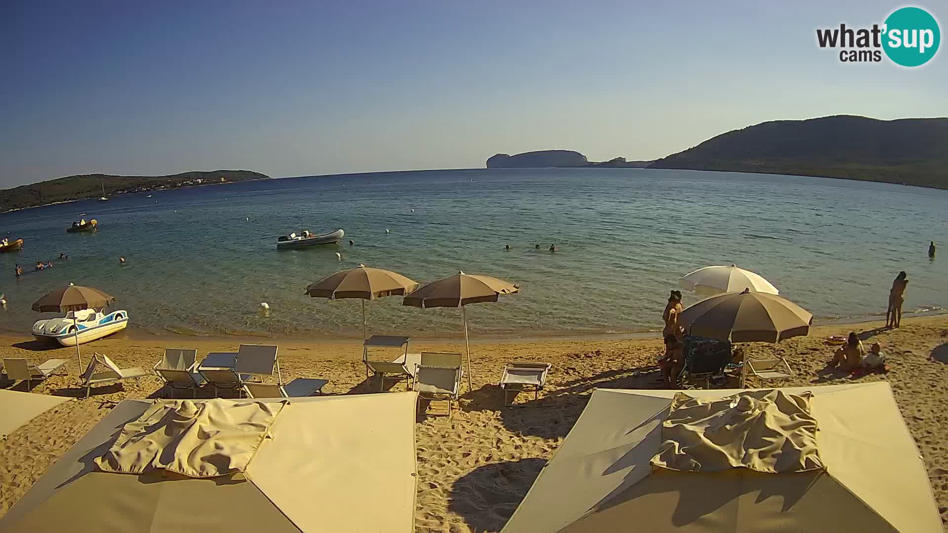 Live Webcam Mugoni Strand – Alghero – Sardinien – Italien