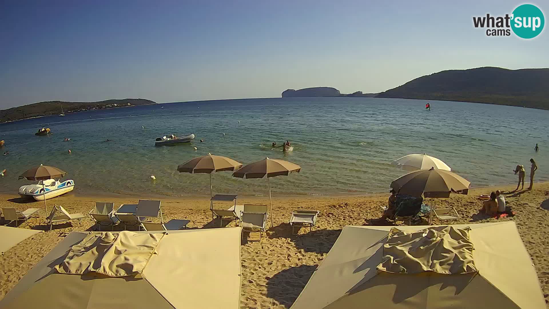Webcam en vivo playa Mugoni – Alghero – Cerdeña – Italia